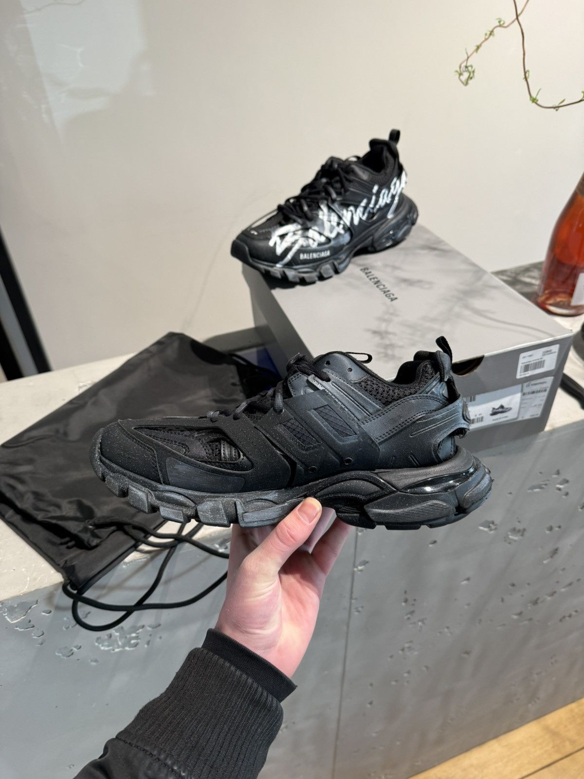 Balenciaga BNWT Balenciaga Track Signature Sneaker Size US 11 / EU 44 - 3 Thumbnail