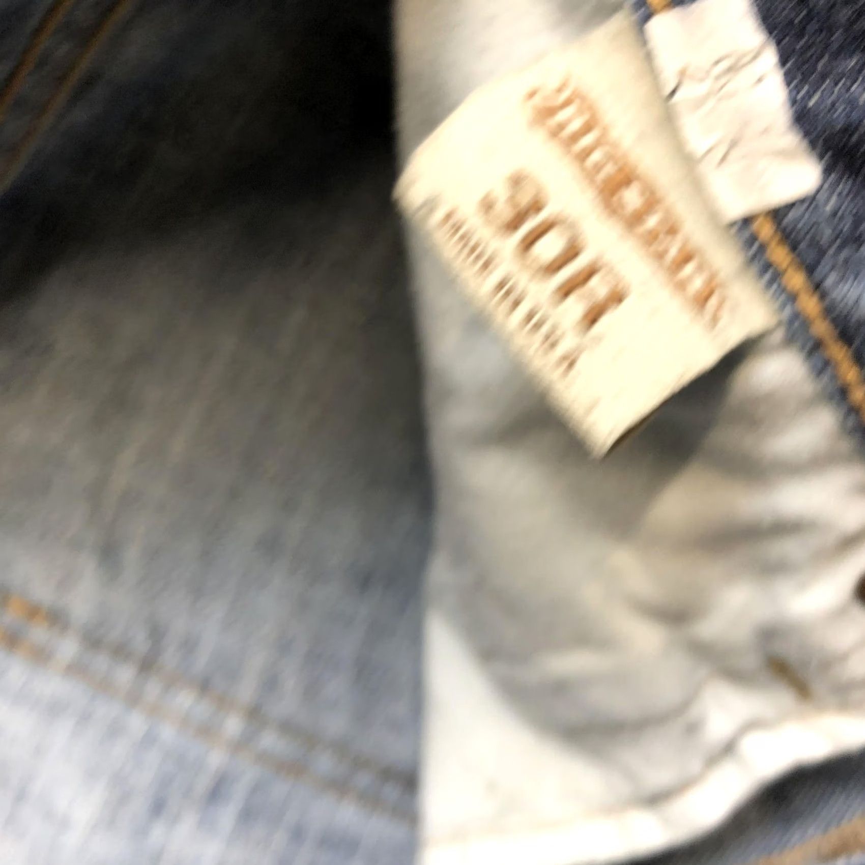 Denime Y2K Jeans Womens 30R Blue Bootcut Embroidered Distressed Denim Back Pockets Size 30" / US 8 / IT 44 - 7 Thumbnail