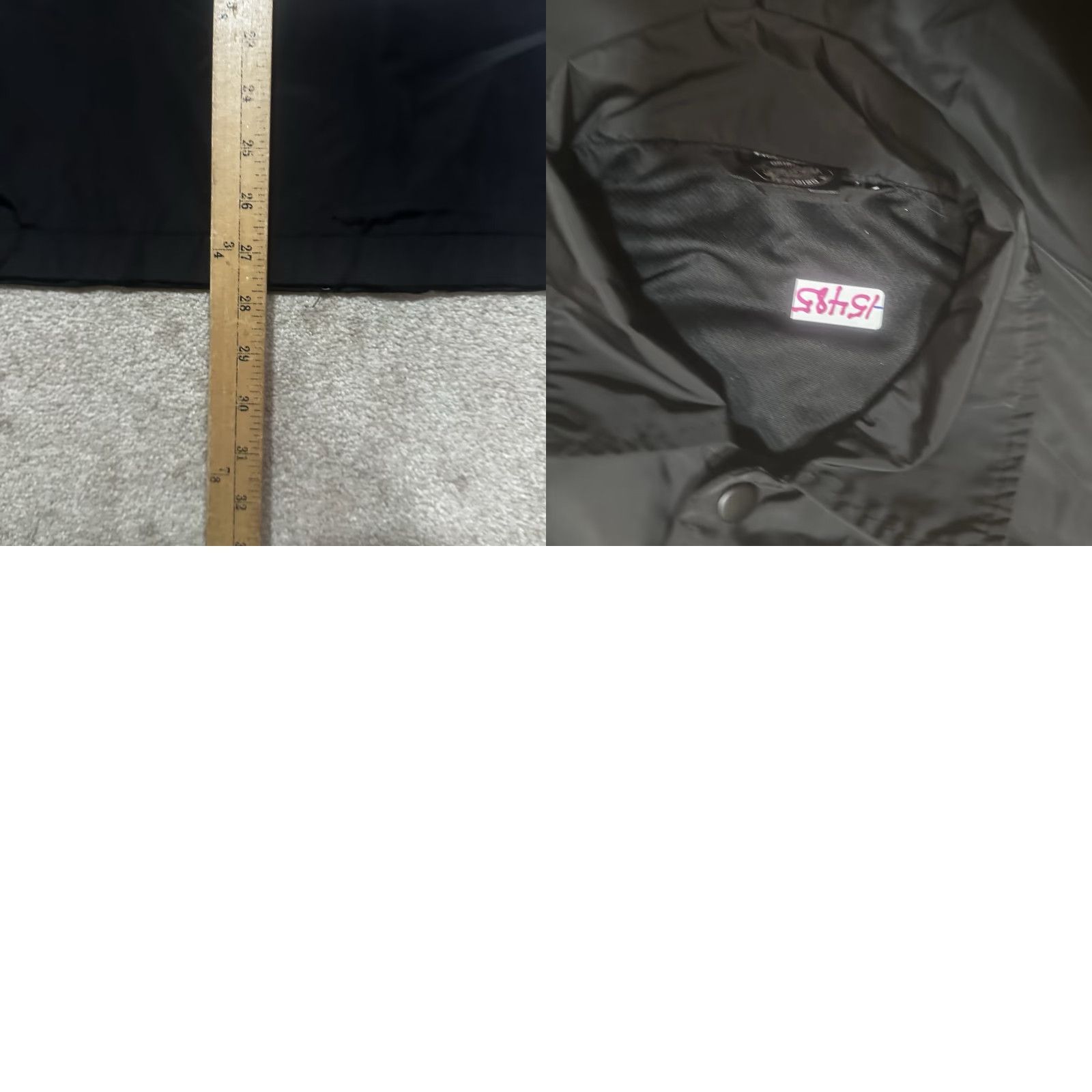 Vintage Santa Cruz Jacket Mens Medium Black Windbreaker All Seasons 80s 90s Logo Regular Short Solid Polyester Lining Zip Coat Weather windbreaker Size US M / EU 48-50 / 2 - 8 Thumbnail