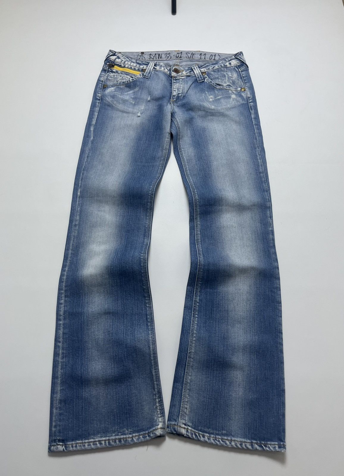Junya Watanabe Crazy G-Star If Six Was Nine Flared Jeans 90s Size US 31 - 7 Thumbnail