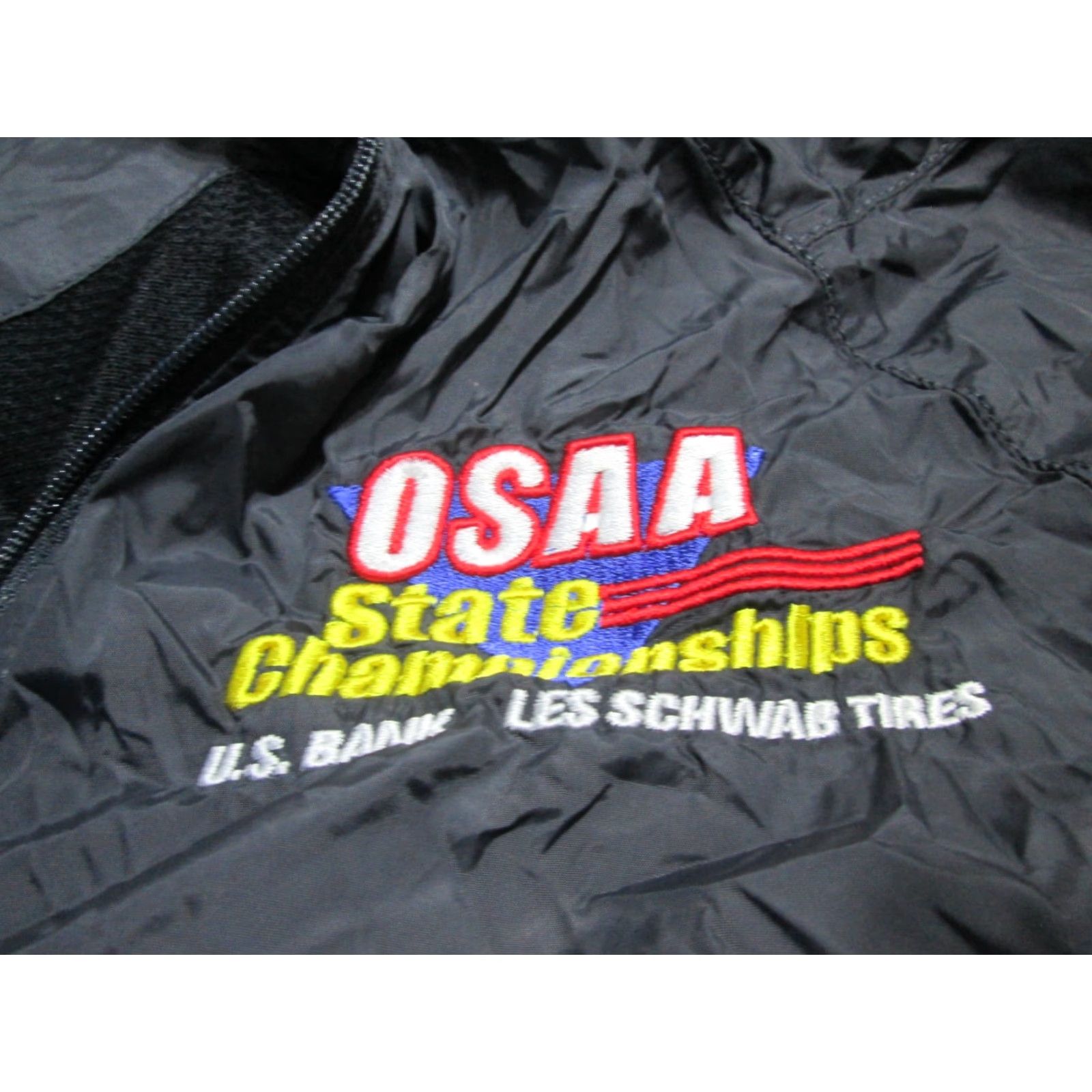 Nike Nike Womens Windbreaker Jacket M Black Outerwear Zip Pockets Solid Long Sleeve USA Womens Size M / US 6-8 / IT 42-44 - 4 Thumbnail