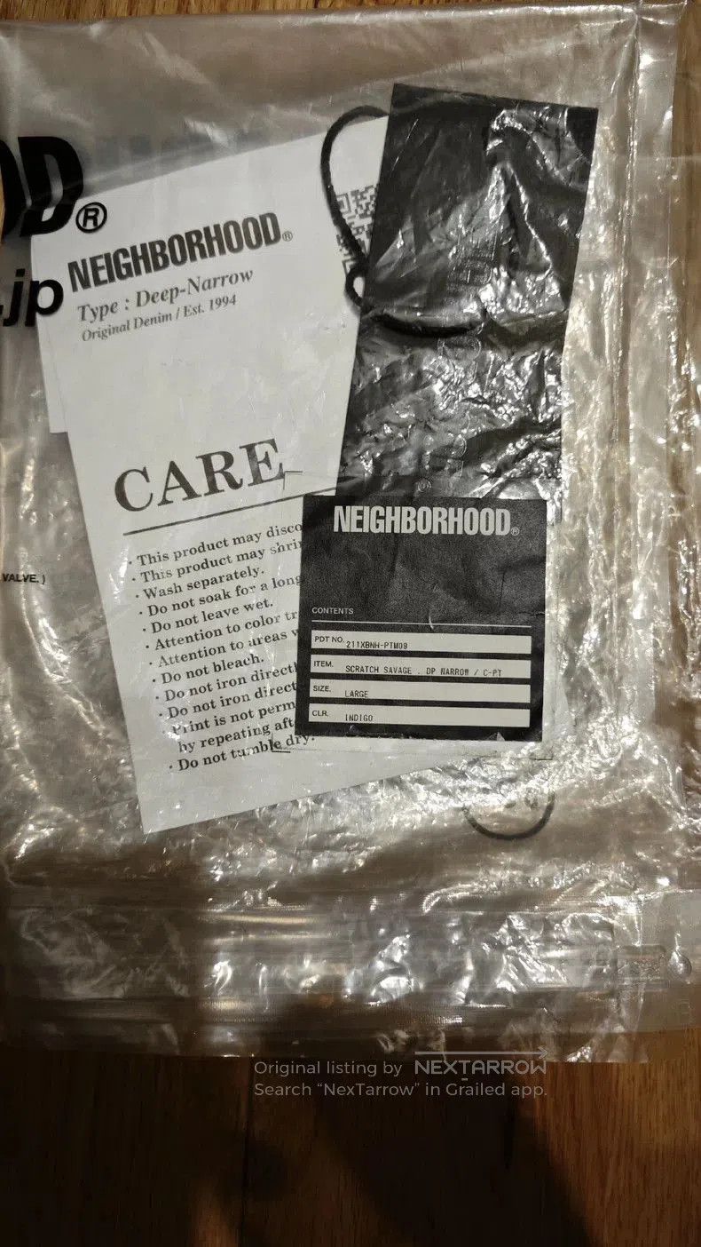 Neighborhood Neighborhood 21SS Distressed Denim Jeans. Size US 34 / EU 50 - 6 Thumbnail