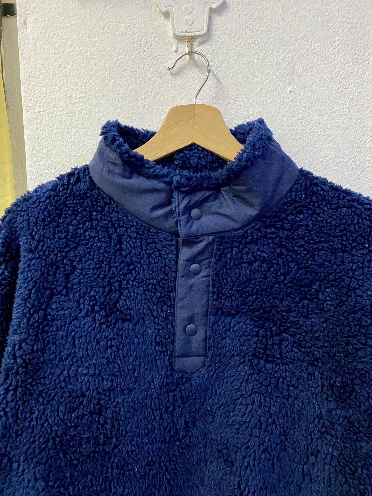 Uniqlo × White Mountaineering Uniqlo x White Mountaineering Oversized Pullover Fleece Size US XL / EU 56 / 4 - 4 Thumbnail