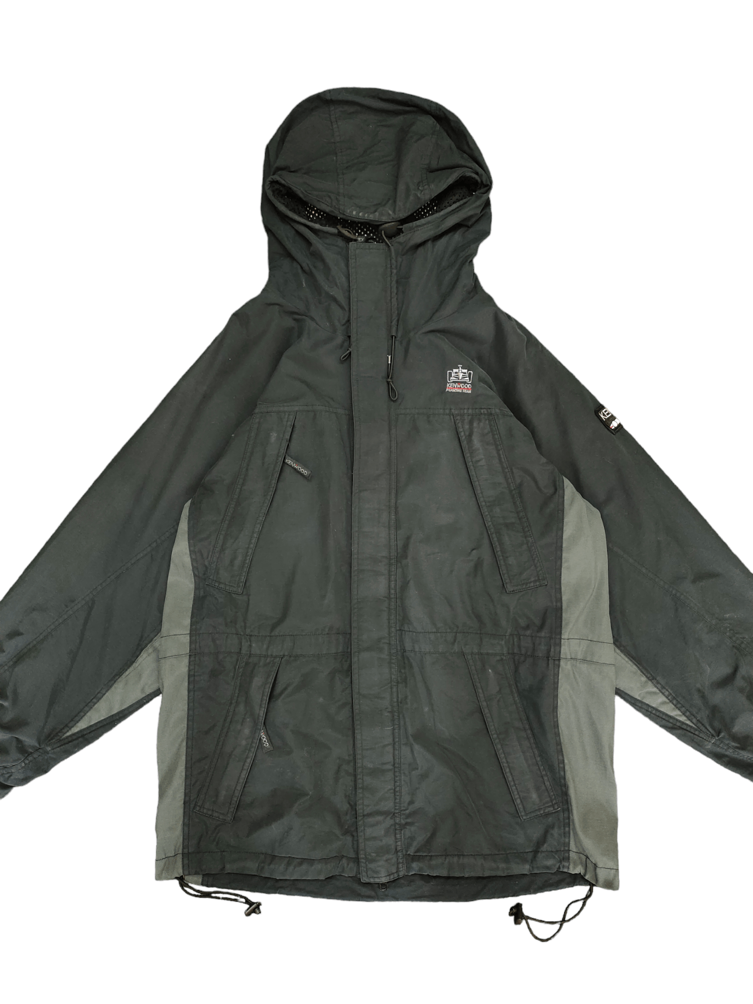 Formula 1 Vintage Kenwood F-1 Grand Prix Racing Team Hoodie Jacket Size US L / EU 52-54 / 3 - 1 Thumbnail