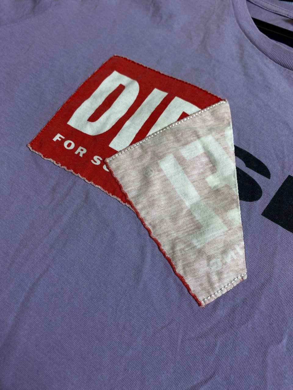 Diesel × Vintage Vintage Y2K Diesel faded t-shirt big logo size streetwear L Size US M / EU 48-50 / 2 - 12 Thumbnail