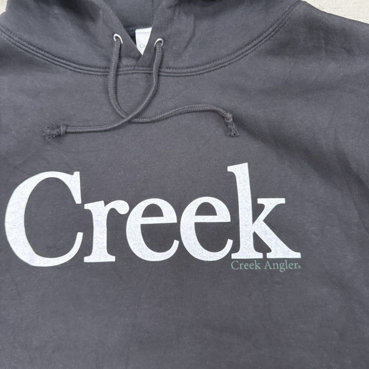 Blue In Green Creek Anglers Pullover Sweater Hoodie Size US XL / EU 56 / 4 - 3 Thumbnail