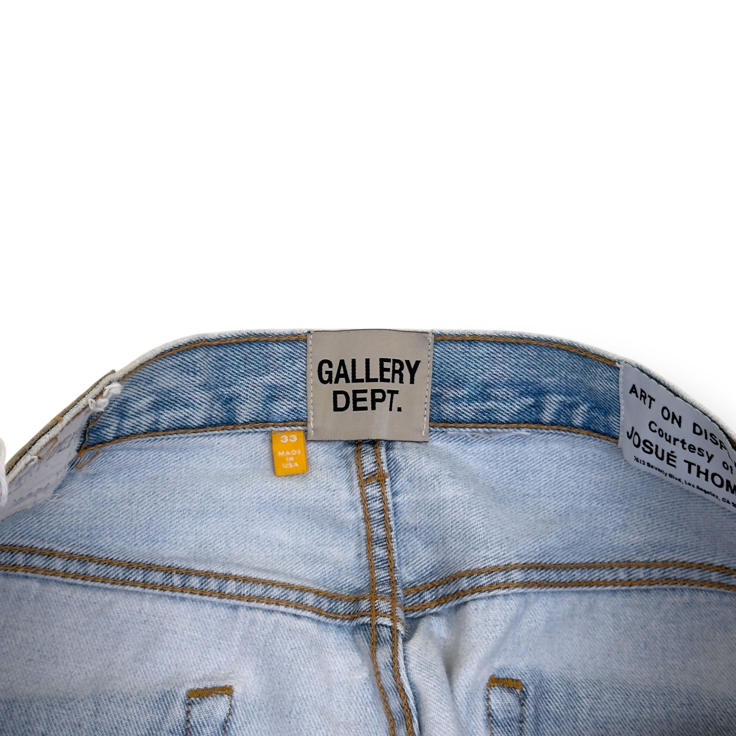 Gallery Dept. GALLERY DEPT. LA FLARE FLARED DENIM JEANS BLUE W33” Size US 33 - 7 Thumbnail
