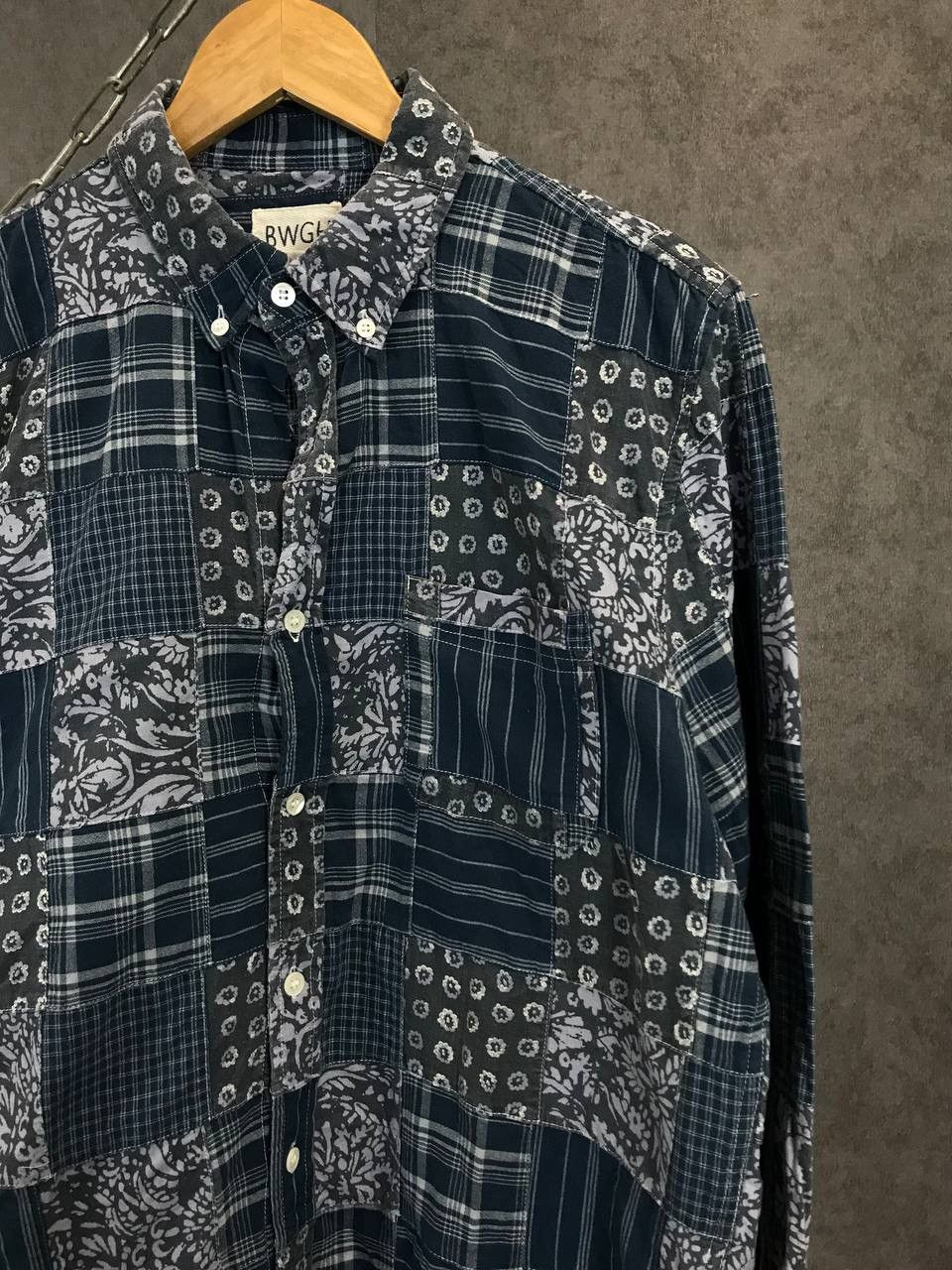 Brooklyn We Go Hard BWGH Brooklyn We Go Hard patch work designer shirt Size US L / EU 52-54 / 3 - 2 Thumbnail