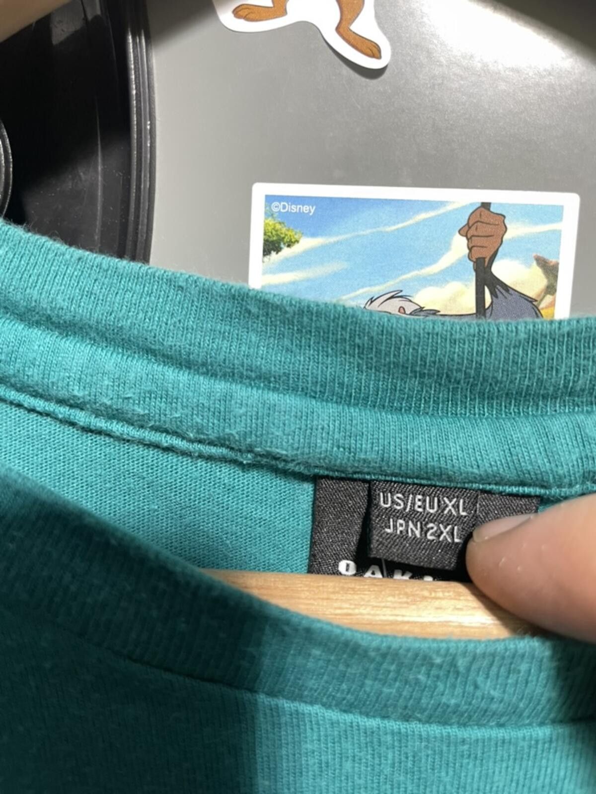 Oakley vintage Oakley aqua tee Size US XL / EU 56 / 4 - 3 Thumbnail