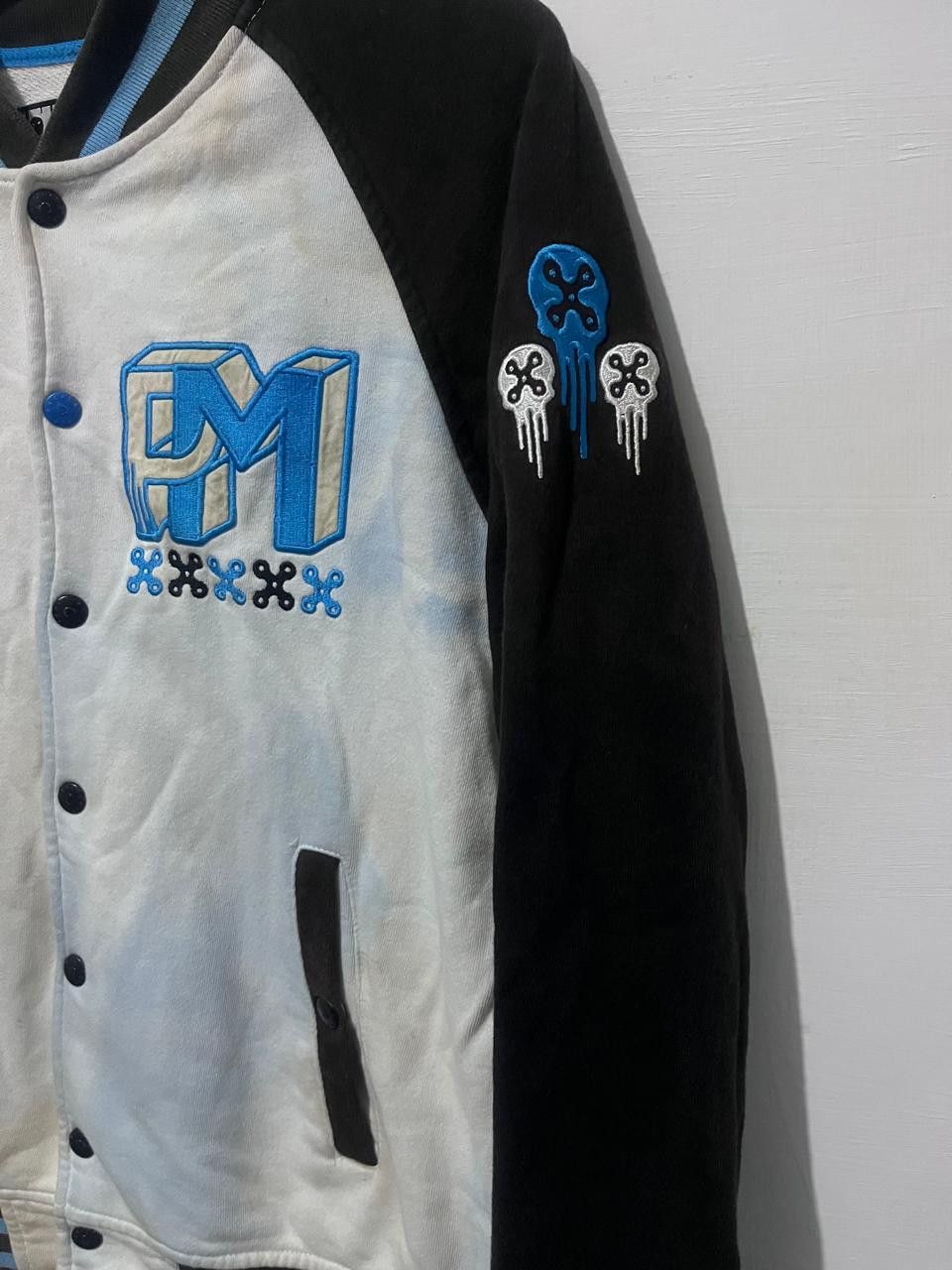 Japanese Brand Rare varsity jacket streetwear Incredibly Playmonsters Size US L / EU 52-54 / 3 - 2 Thumbnail