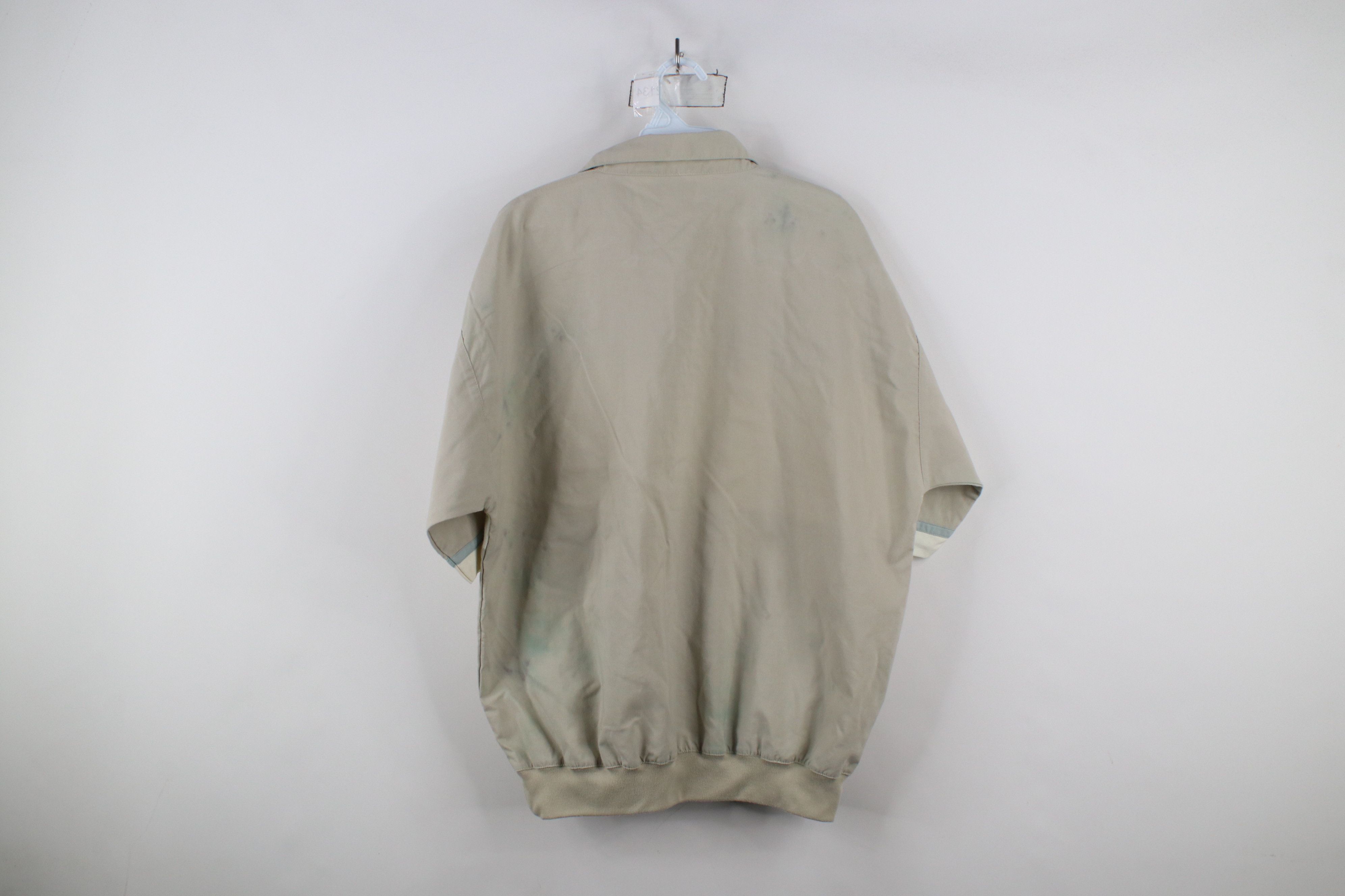 Vintage Vintage 90s Streetwear Block Ribbed Pullover Polo Shirt Size US L / EU 52-54 / 3 - 13 Thumbnail
