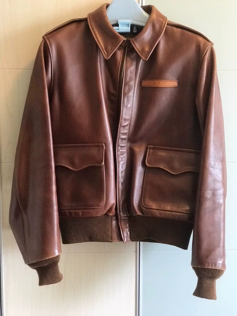 The Real McCoy's The Real McCoys A-2, Horsehide Leather Jacket Size US M / EU 48-50 / 2 - 1 Thumbnail