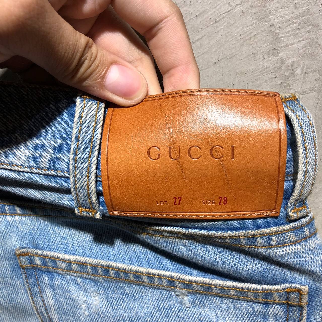 Gucci Gucci FW17 Punk Scribble denim pants Size US 28 / EU 44 - 25 Thumbnail