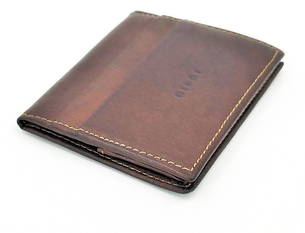 Leather GIUDI brown leather card holder with coin case Size ONE SIZE - 7 Thumbnail