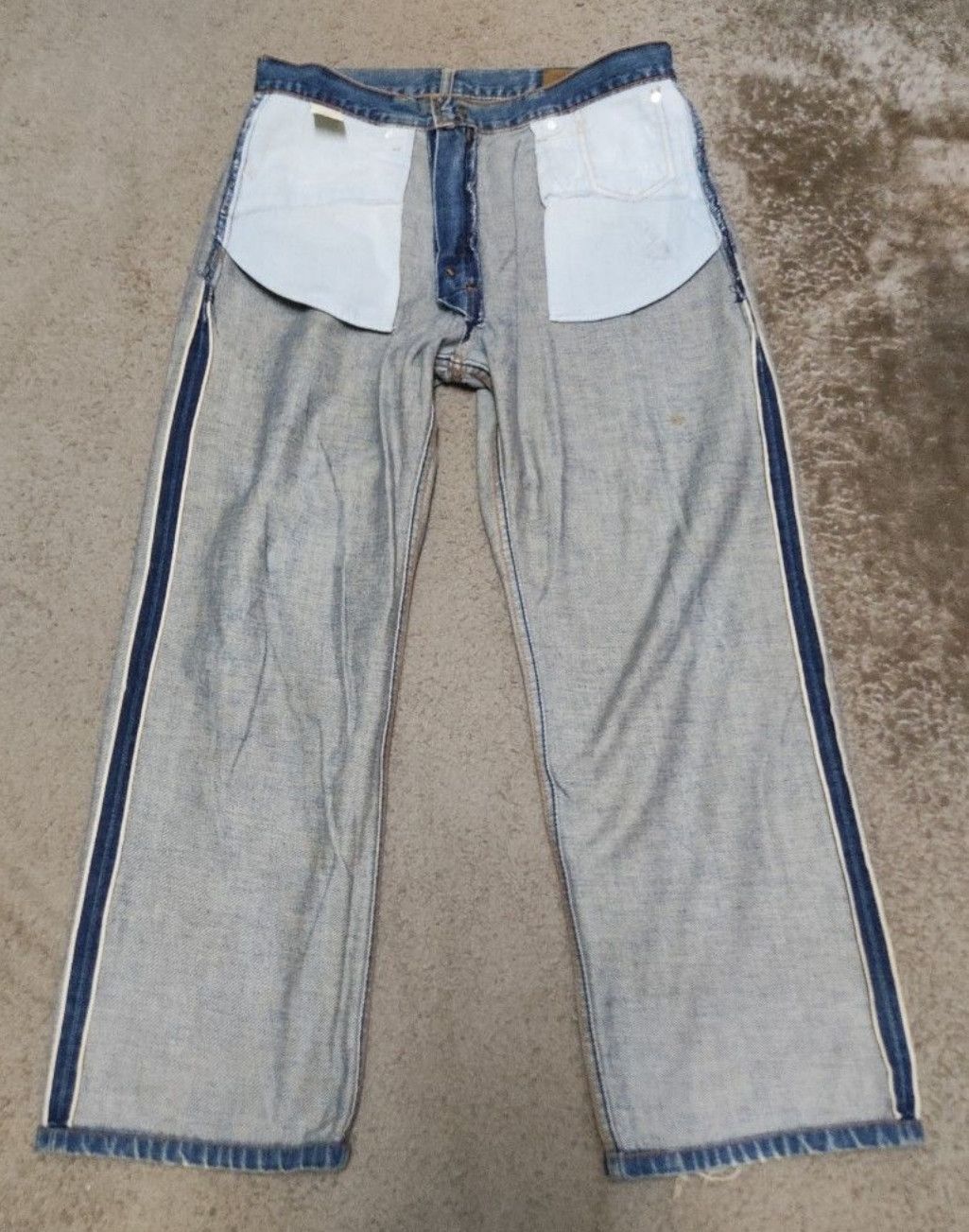 Levi's Vintage Clothing Vintage Levis 503 Baggy Selvedge jeans Size US 34 / EU 50 - 8 Thumbnail