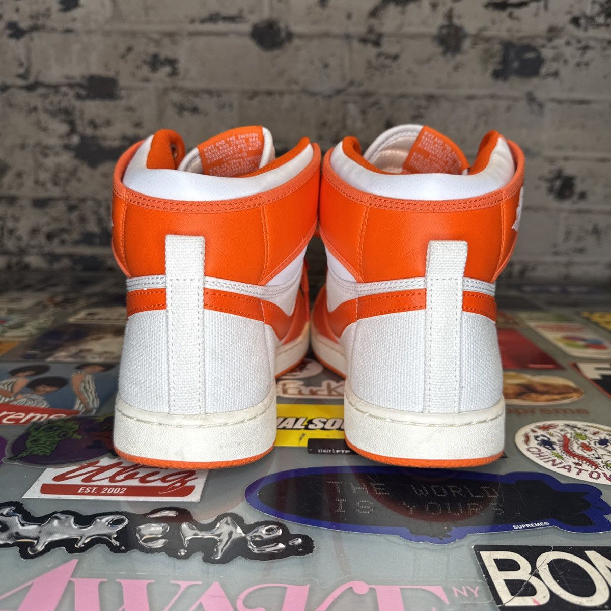 Nike Air Jordan 1 Retro AJKO Rush Orange Sz 10 OG Box Size US 10 / EU 43 - 2 Thumbnail