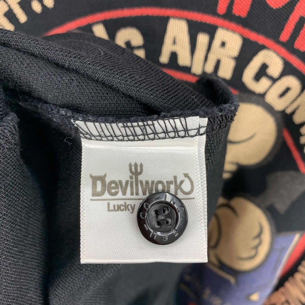 Japanese Brand × Tedman × Vintage Vintage TEDMAN Devil work back hit polo tee Size US XXL / EU 58 / 5 - 13 Thumbnail