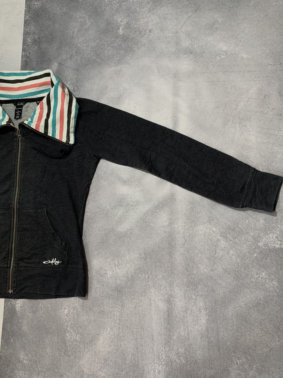 Oakley × Vintage Vintage Y2K Oakley zip sweatshirt streetwear style size L Size L / US 10 / IT 46 - 3 Thumbnail