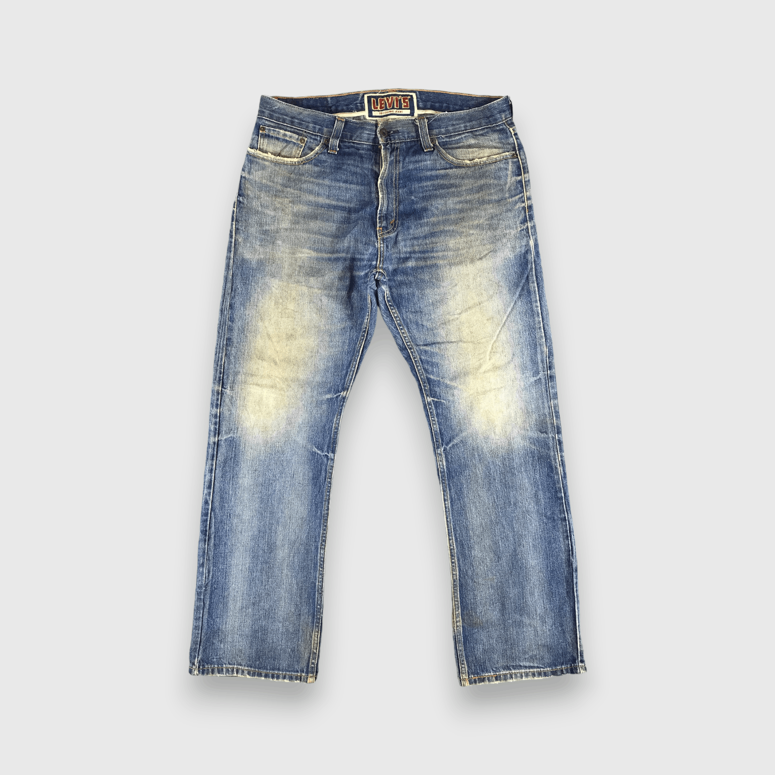 Levi's Vintage Blue Wash Levis 514 Jeans-J2292 Size US 38 / EU 54 - 1 Thumbnail
