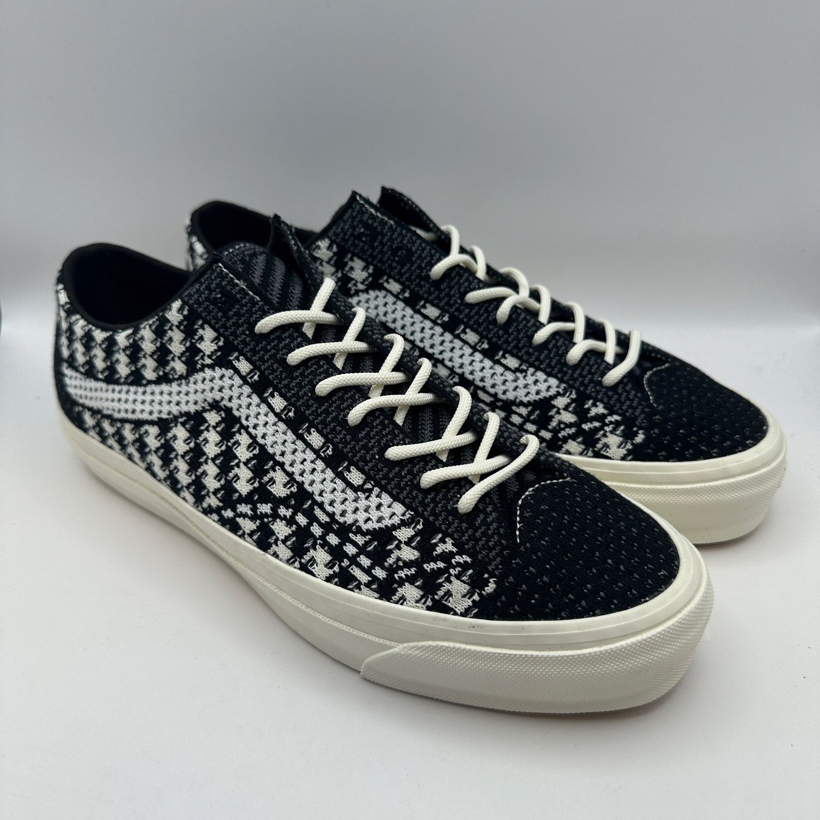 Vans VANS Men's 10 Old Skool 36 Knit Black/White EK Pewter Size US 10 / EU 43 - 2 Thumbnail