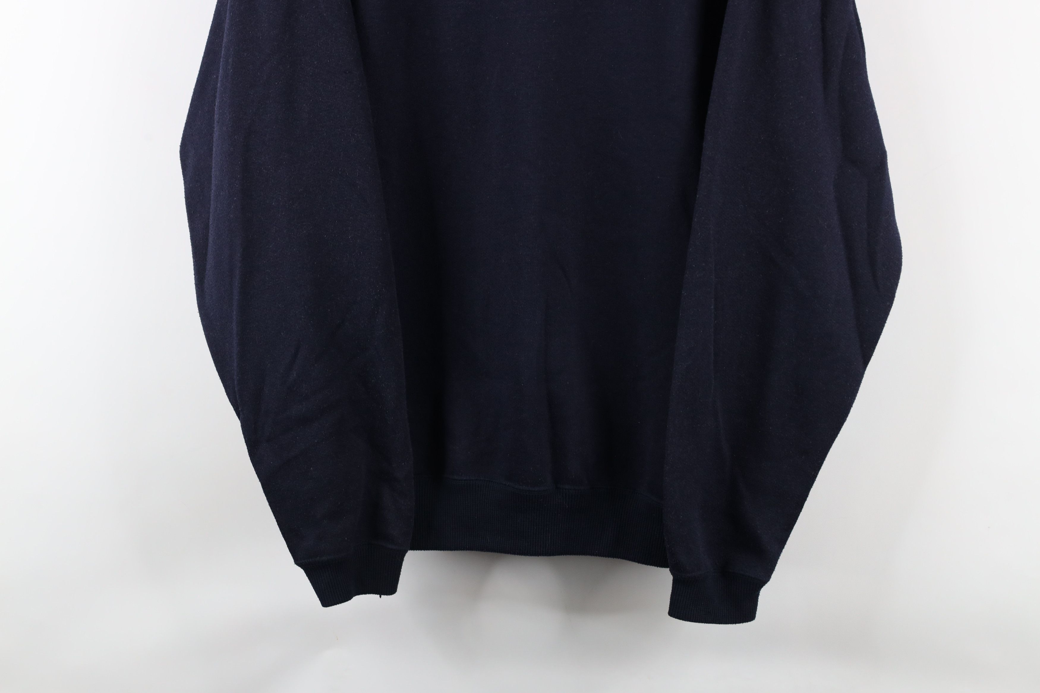 Vintage Vintage 90s Bugle Boys Crest Crewneck Sweatshirt Blue Size US L / EU 52-54 / 3 - 3 Thumbnail