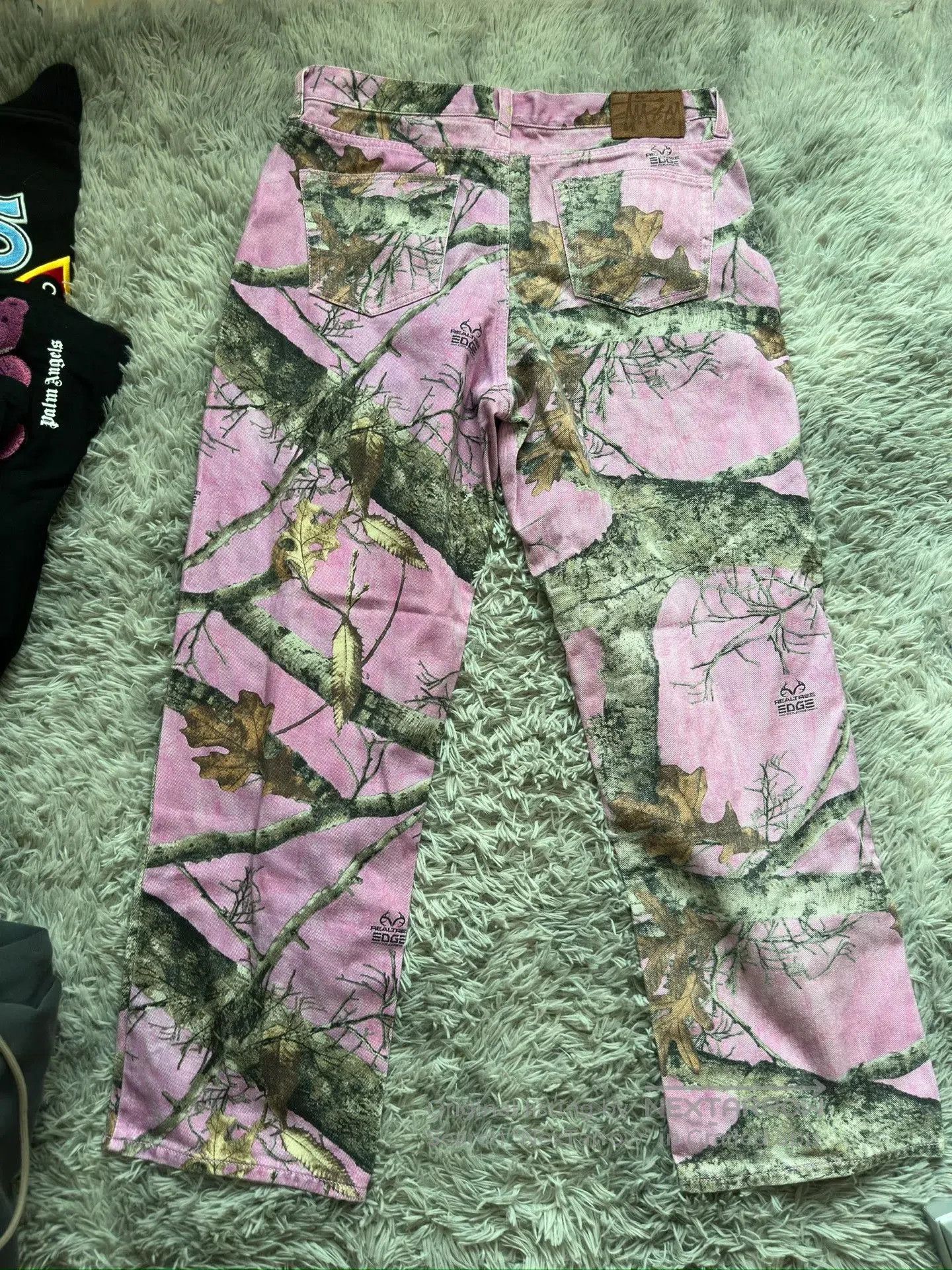 Stussy Stussy x Real Tree FW22 Pink Jeans. Size US 30 / EU 46 - 2 Thumbnail