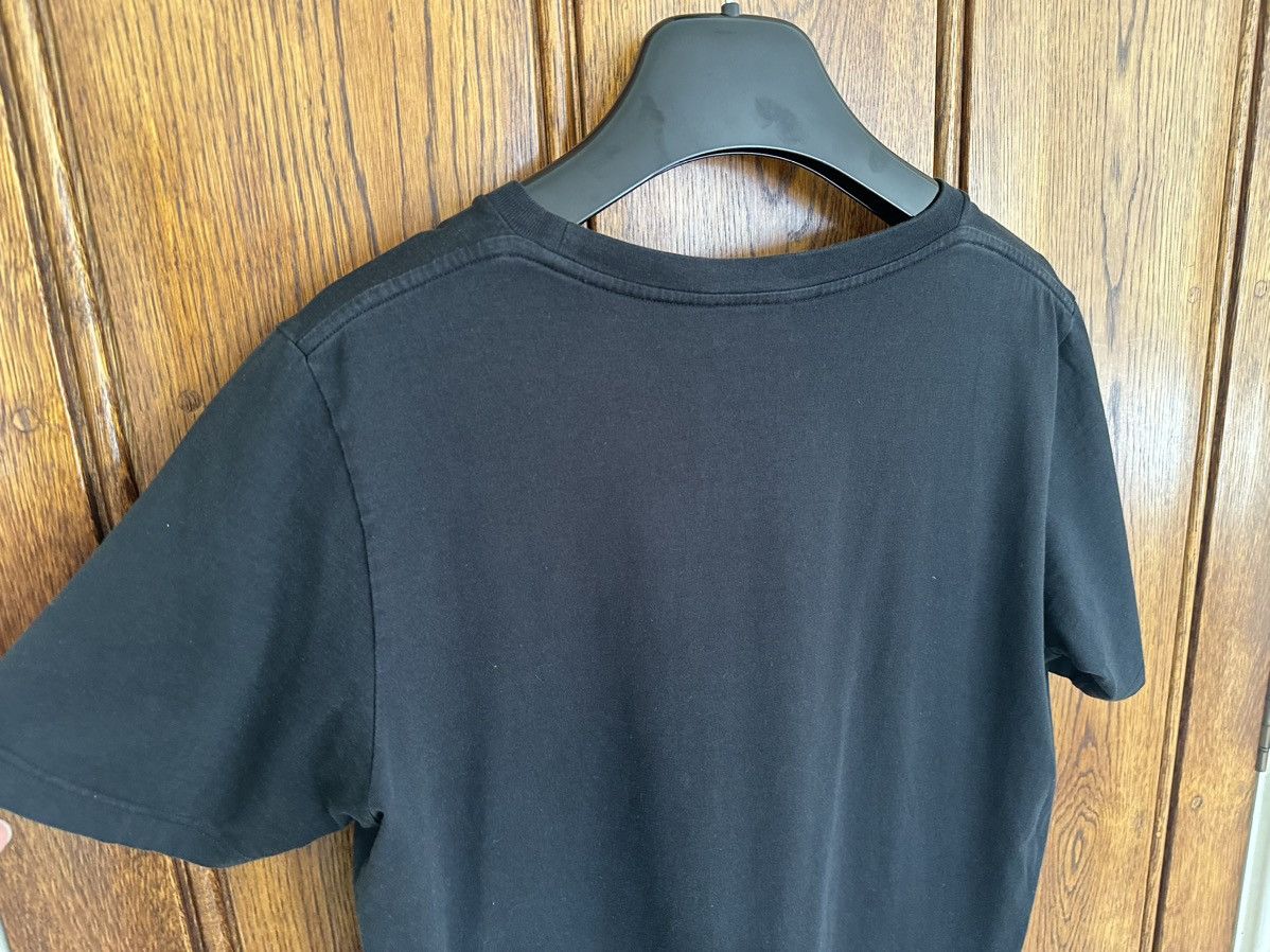 Saint Laurent Paris $550 Saint Laurent Rive Gauche black logo t shirt L Size US L / EU 52-54 / 3 - 15 Thumbnail