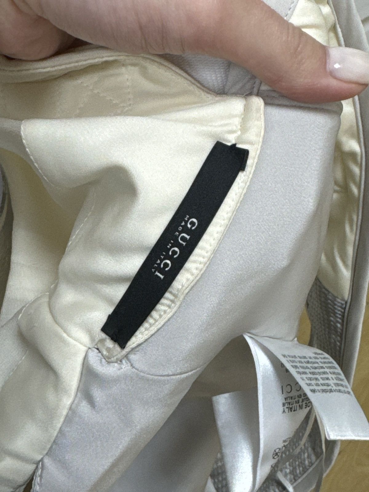 Gucci Gucci SS 2010 bondage silk dress Size S / US 4 / IT 40 - 5 Thumbnail