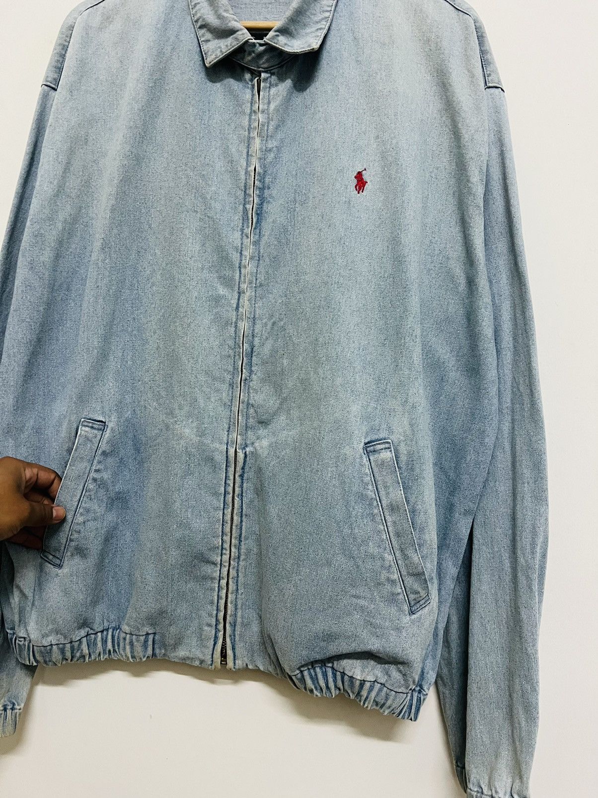Designer × Polo Ralph Lauren × Vintage Vintage Polo Ralph Lauren Zipper Jacket Size US L / EU 52-54 / 3 - 5 Thumbnail