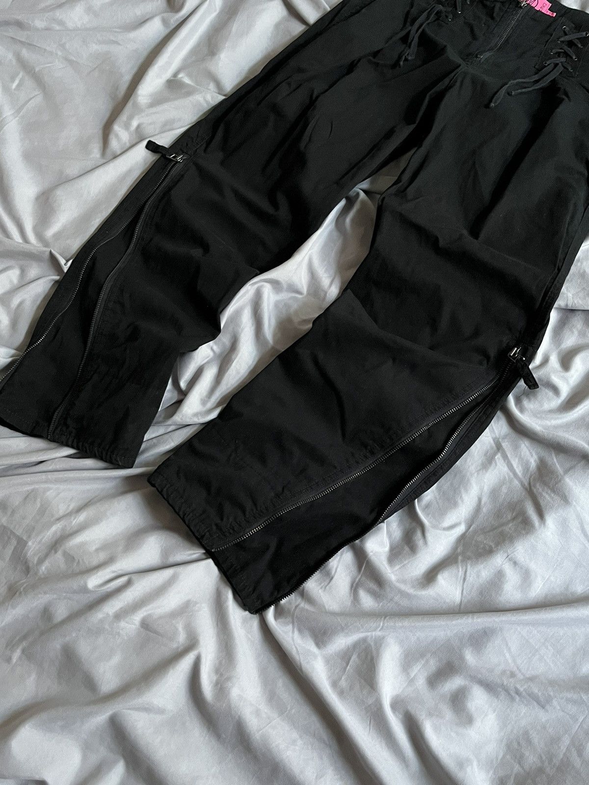 Japanese Brand × Vintage Pants Japanese Brand Vintage Black Size US 36 / EU 52 - 2 Thumbnail