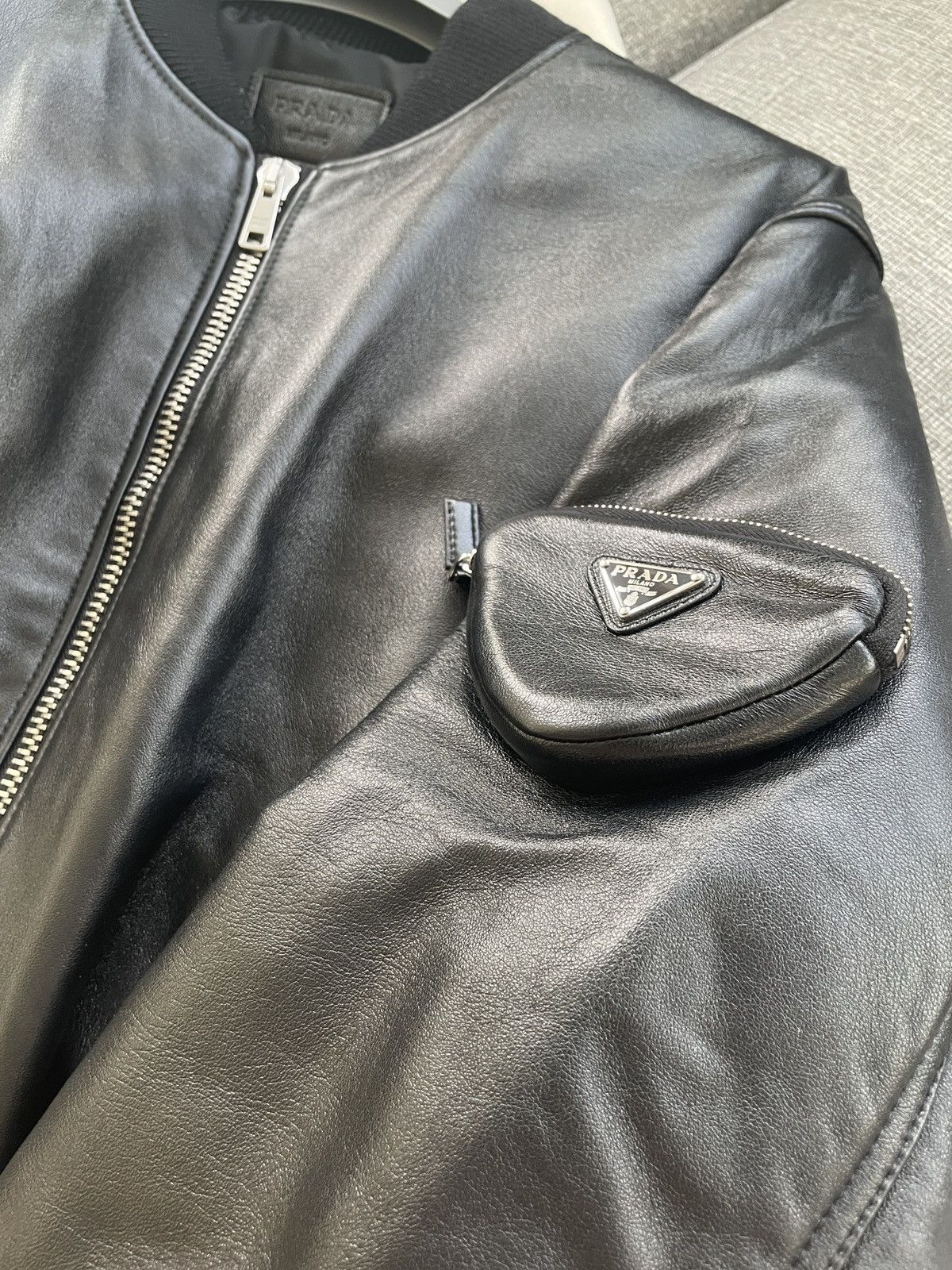 Prada Prada Raf Simons Nappa Leather Jacket Size US M / EU 48-50 / 2 - 16 Thumbnail