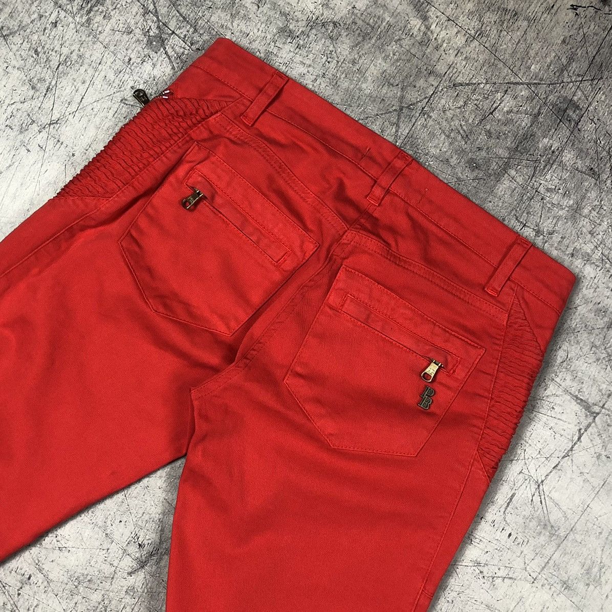 Designer × Pierre Balmain Vintage Pierre Balmain Designer Luxury Zip Jeans y2k hype og Size 26" / US 2 / IT 38 - 9 Thumbnail