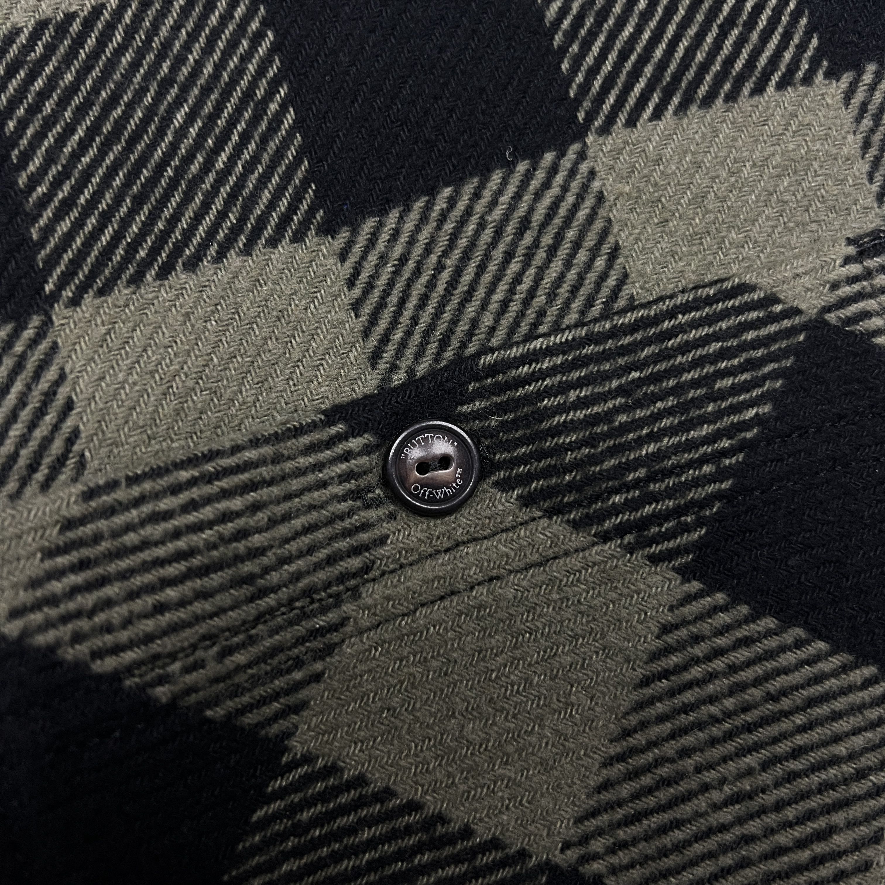 Off-White Off-White Arrow Flannel Button Up Long Sleeve Shirt Size US M / EU 48-50 / 2 - 4 Thumbnail