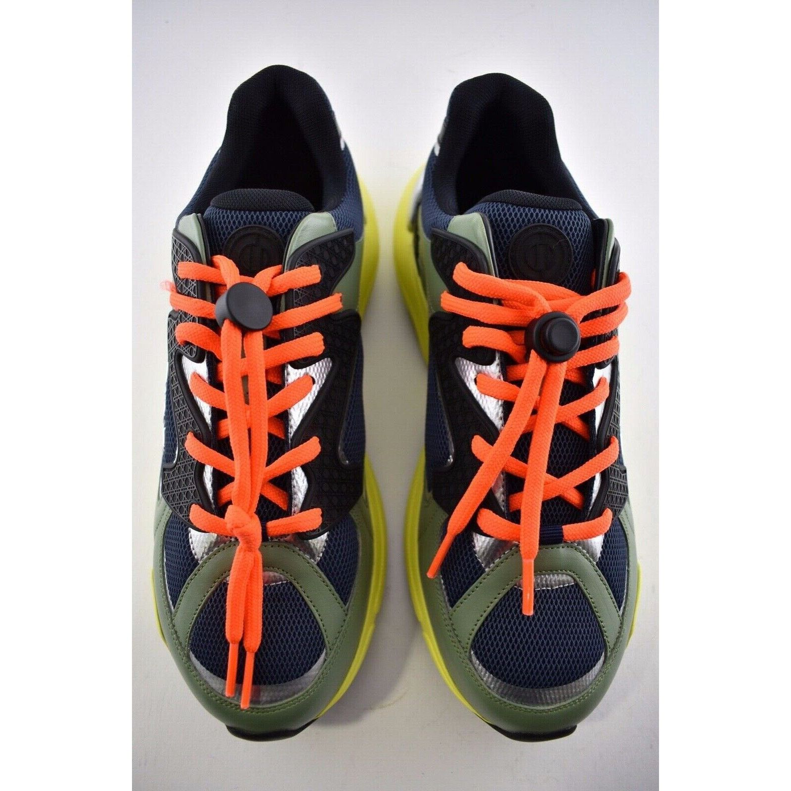 Dior Dior Mens B24 Sorayama Black Yellow Green Low Top Size US 8 / EU 41 - 7 Thumbnail