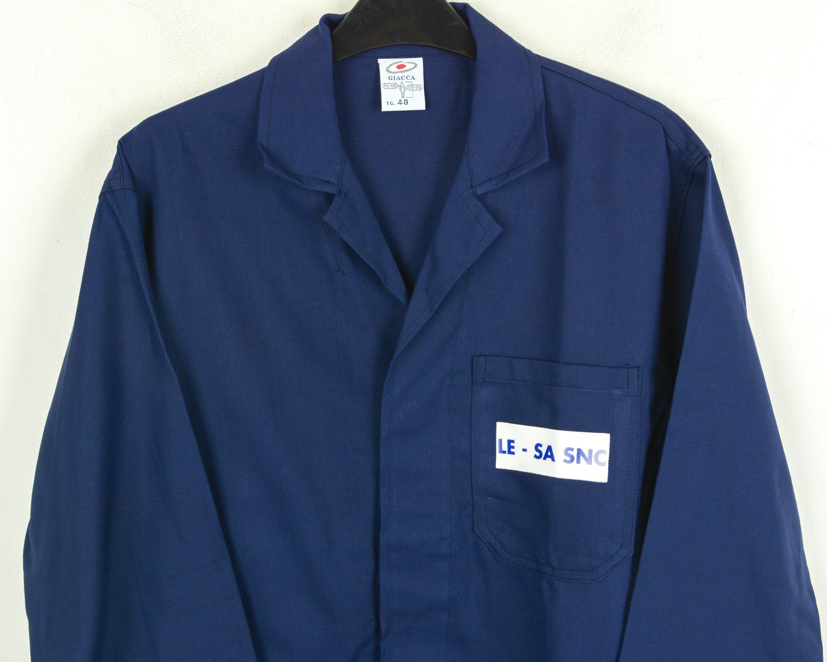 Vintage GIACCA Sanfor Mens S Jacket Coat French Worker EU 48 Utility Size US S / EU 44-46 / 1 - 3 Thumbnail
