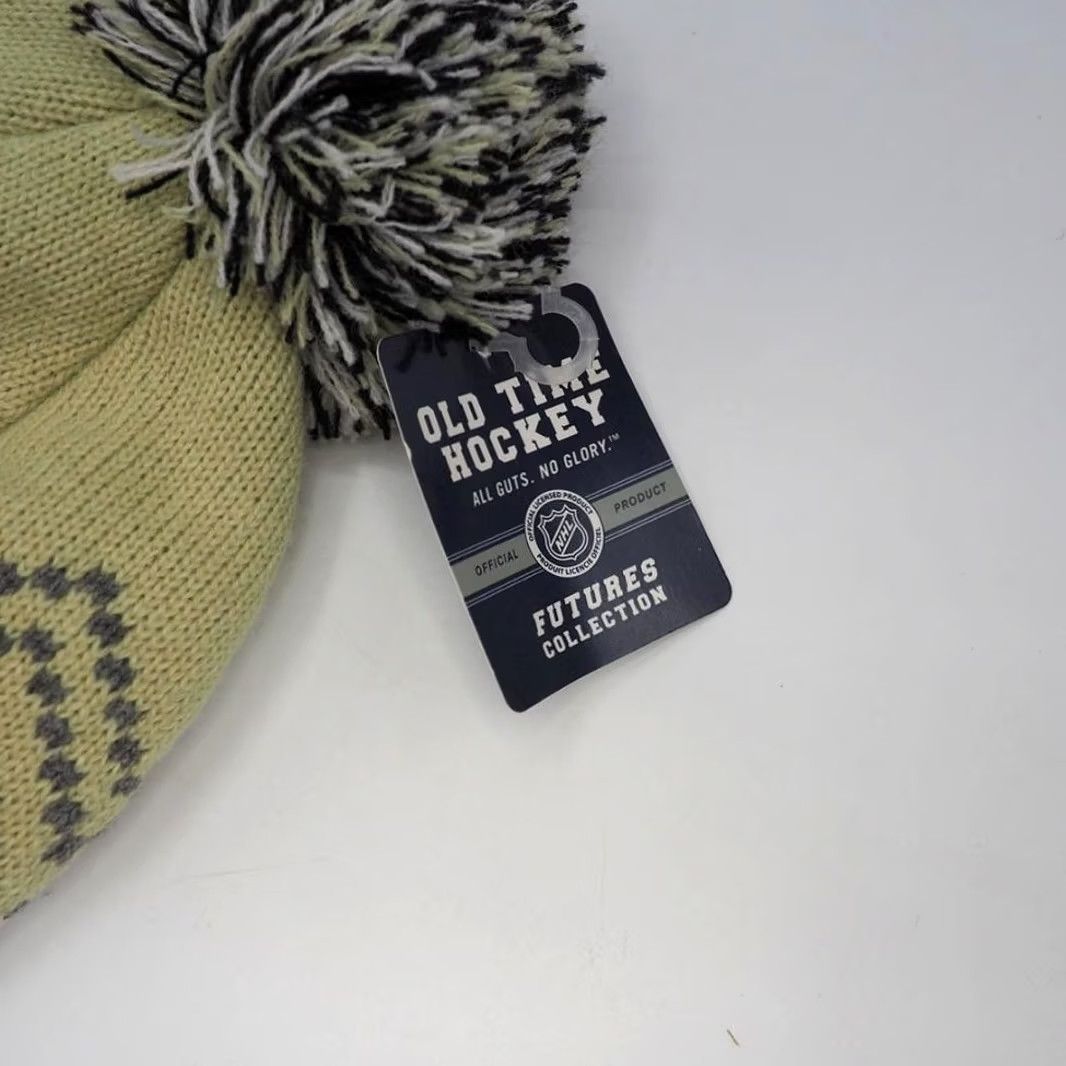 Vintage Old Time Hockey Pittsburgh Penguins NHL Hockey Hat Beanie Unisex Adults XS XS? Size ONE SIZE - 5 Thumbnail