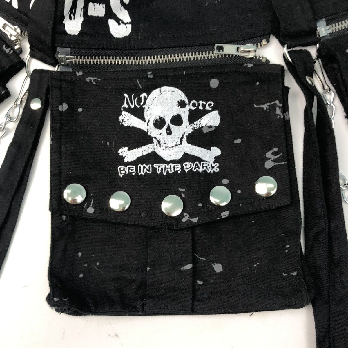 Japanese Brand ‼️YES‼️ RARE BLOOD STORM SKULLS WAIST BAG Size ONE SIZE - 3 Thumbnail