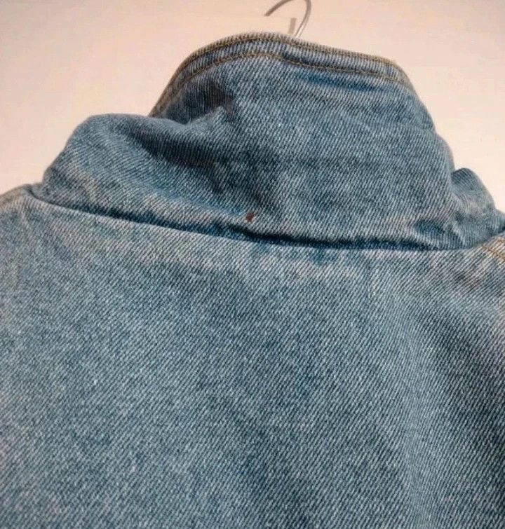 Karl Kani Vintage Karl Kani KK Sherpa Denim Jacket Boxy Baggy Fit M/L Size US M / EU 48-50 / 2 - 7 Thumbnail