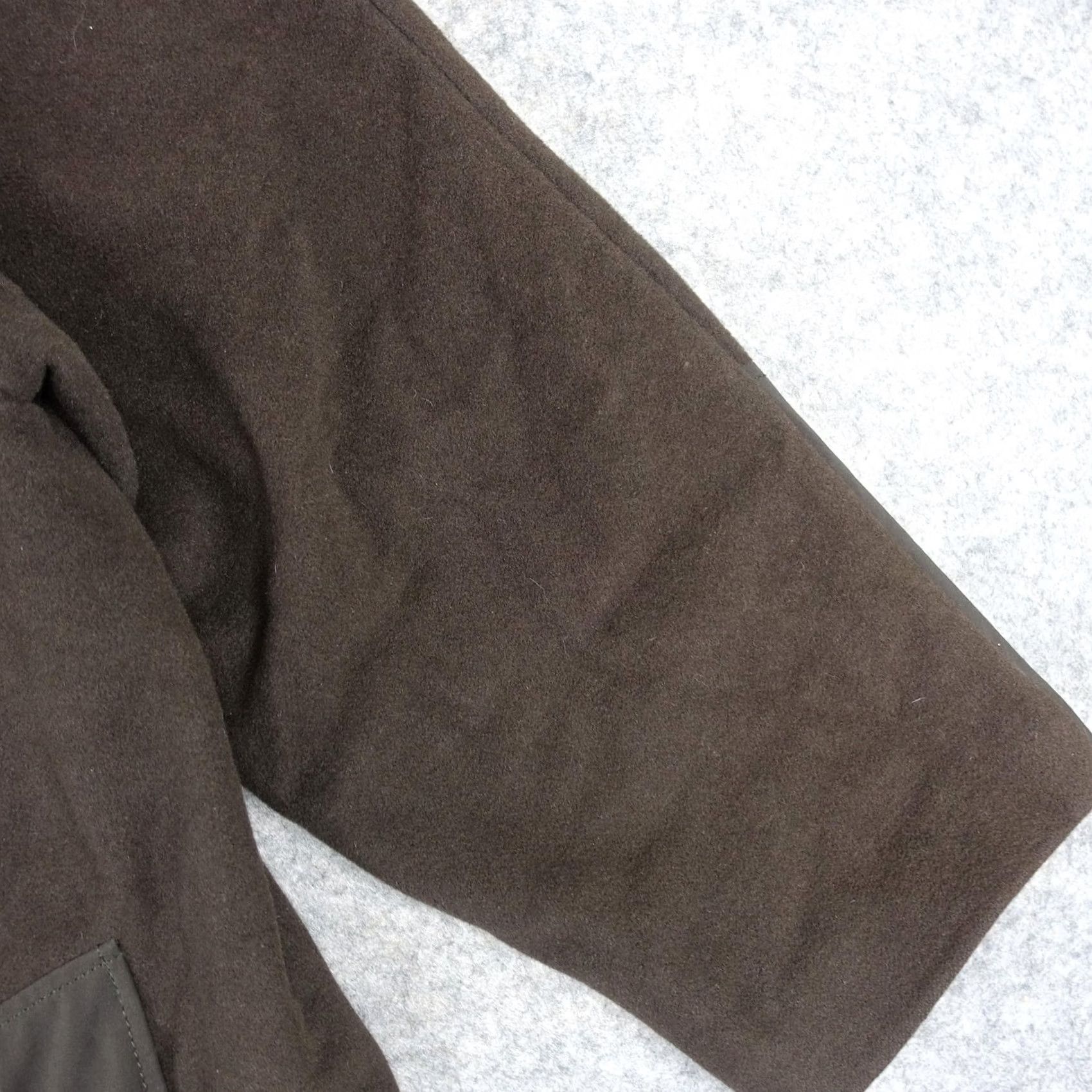 Vintage VINTAGE WEILL Coat Womens 20 Brown Wool Snap Front Mid Length Collared Plus VTG Size 3XL / US 20-22 - 5 Thumbnail