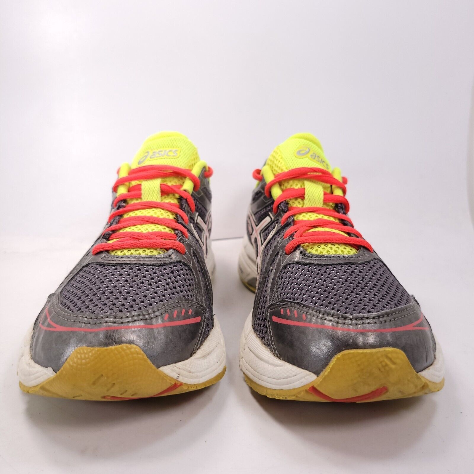 Asics Asics Gel-Exalt Athletic Shoes Womens Size 10 T379Q Gray Red Size US 10 / IT 40 - 2 Thumbnail