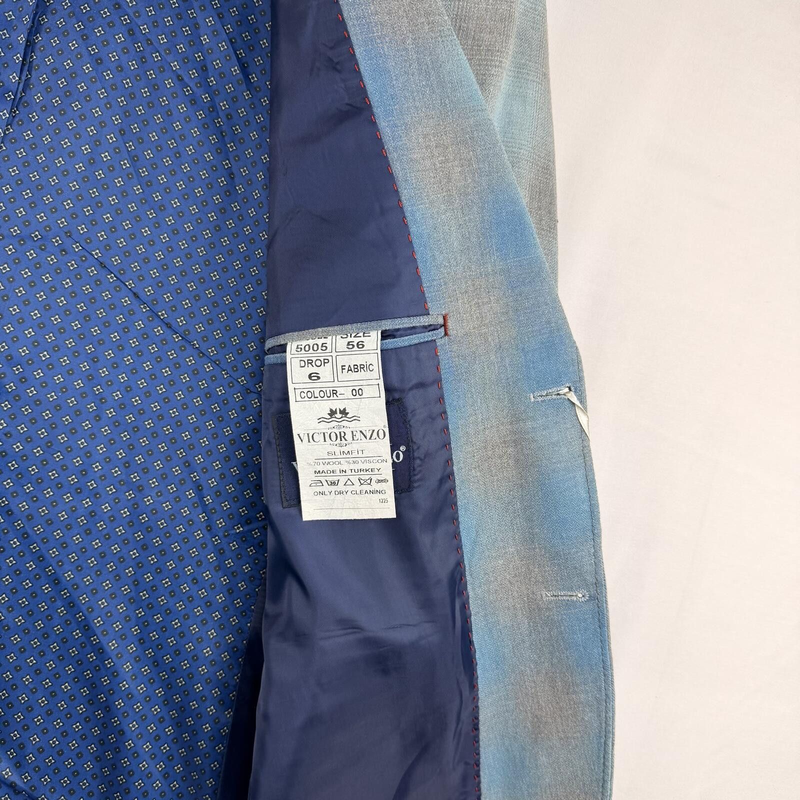 Other NEW Men’s Slim Fit Blazer Jacket -Smart Casual Size UK44 C25 Size 44R - 2 Thumbnail