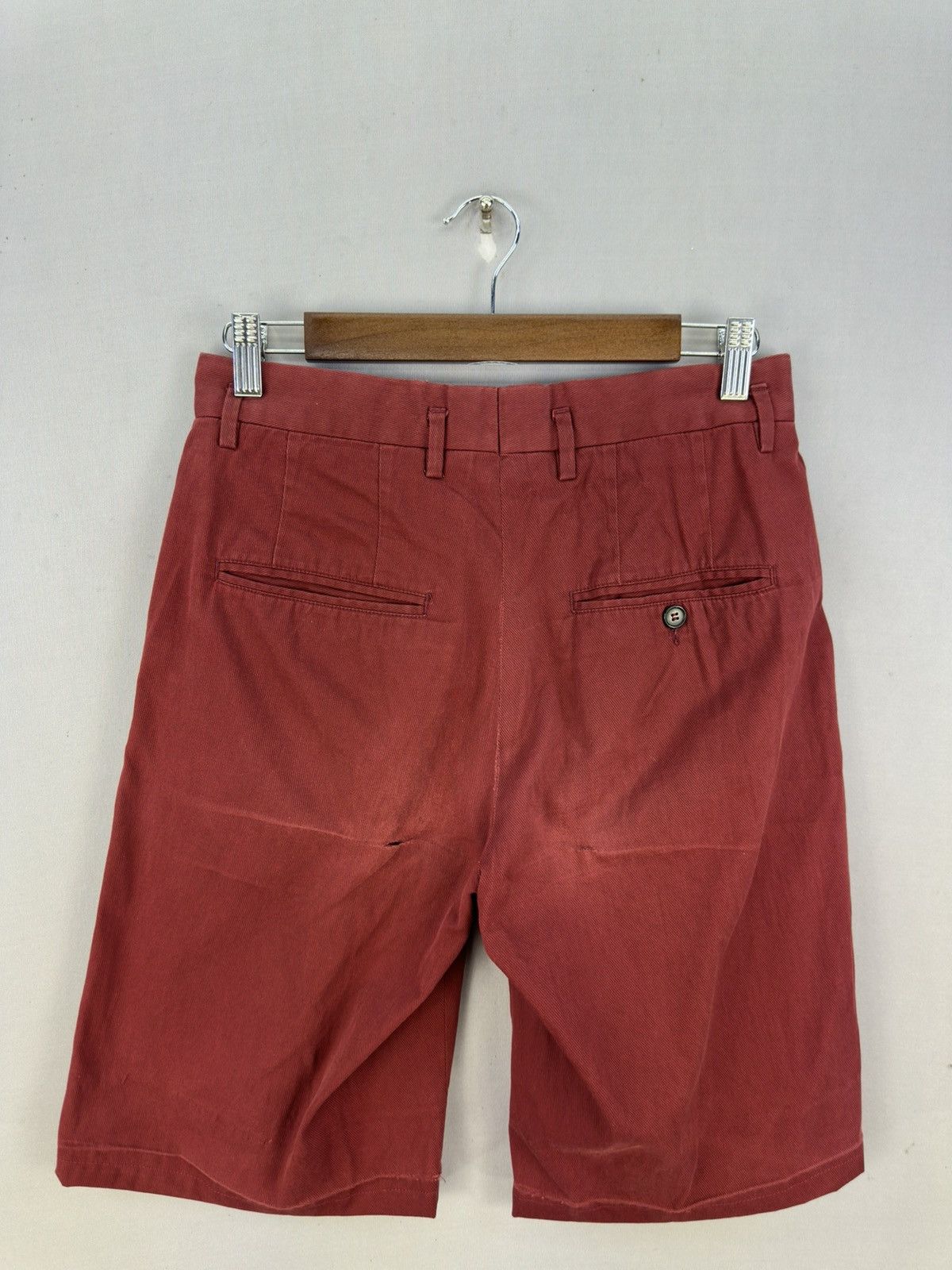 Marni Vintage Marni Maroon Short Pants Size US 30 / EU 46 - 4 Thumbnail