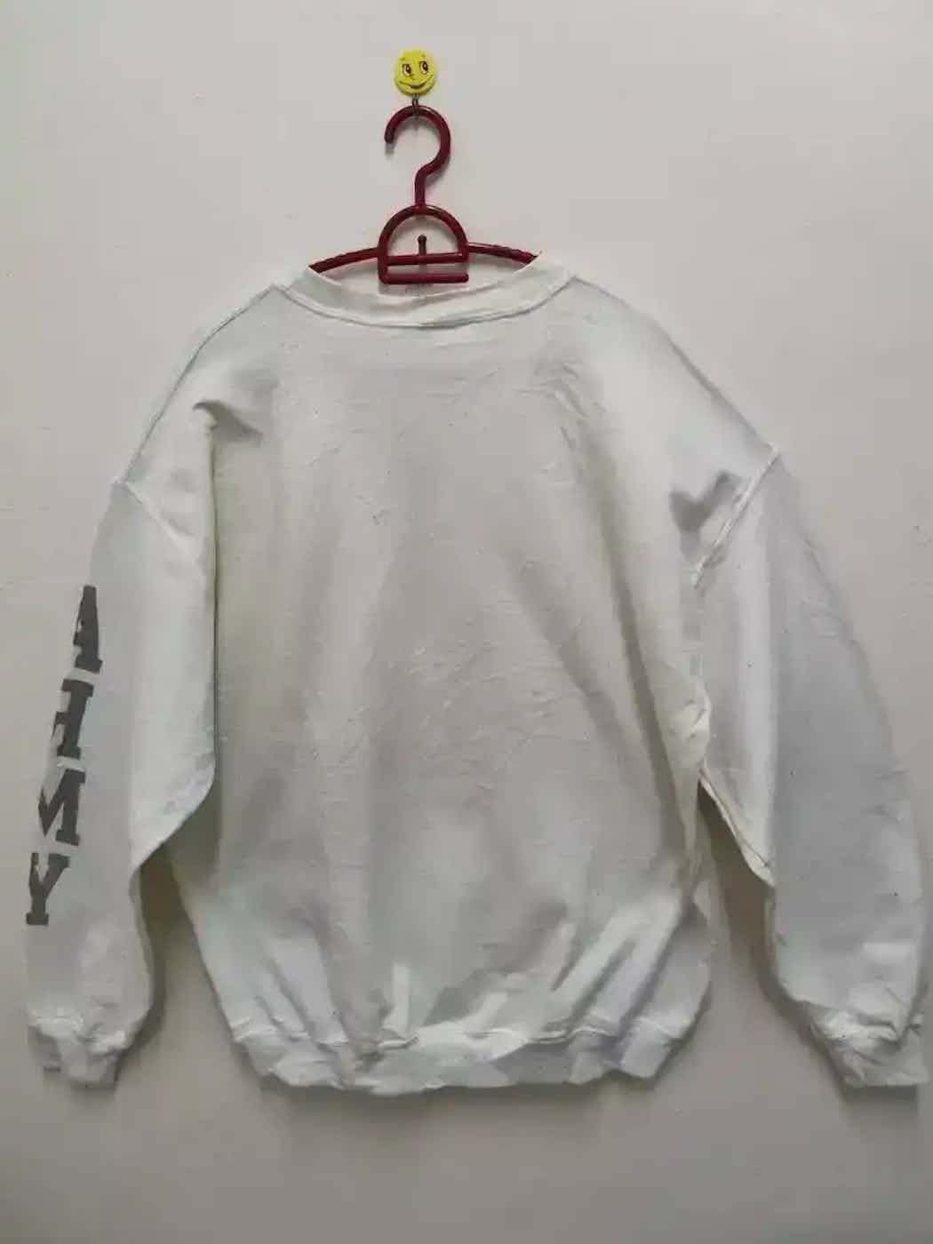 Gildan Vintage Gildan Army Sweatshirt Size US L / EU 52-54 / 3 - 4 Thumbnail
