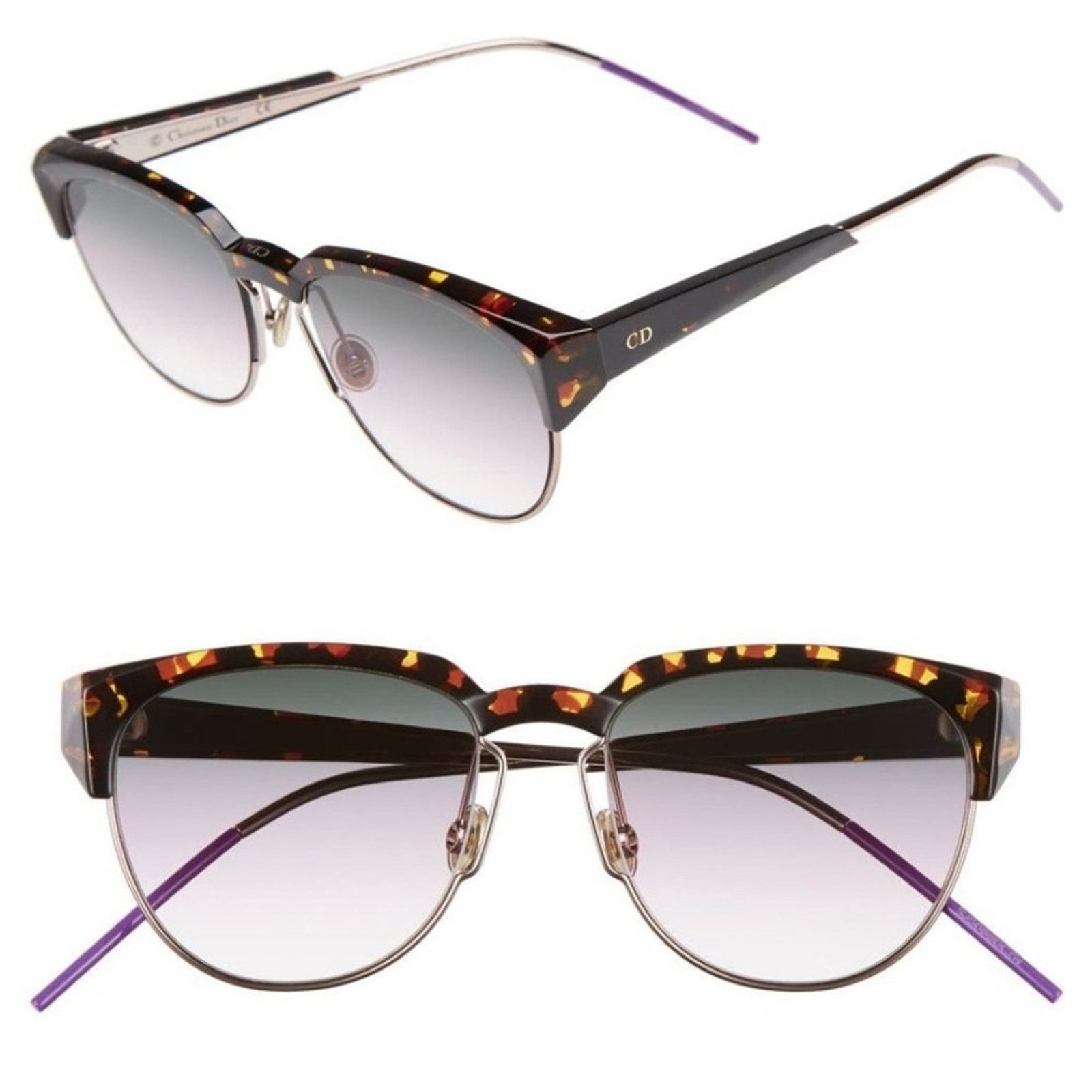 Dior New Dior 01KSO Faceted Spectral Sunglasses 53-18 Size ONE SIZE - 1 Thumbnail