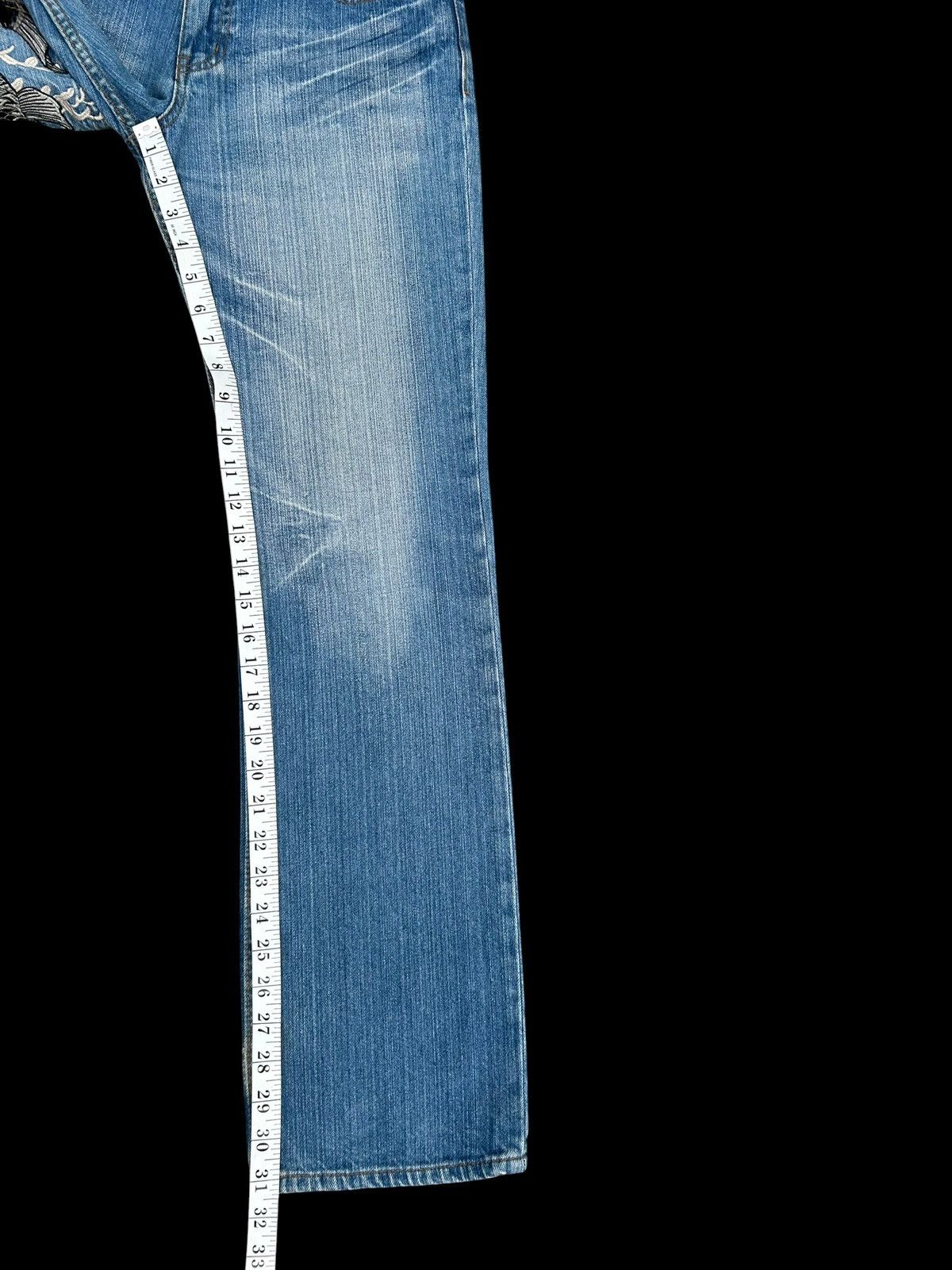 Kapital Karakuri Tamashii embroidery Inspired Japanese Denim Jeans Size US 30 / EU 46 - 17 Thumbnail