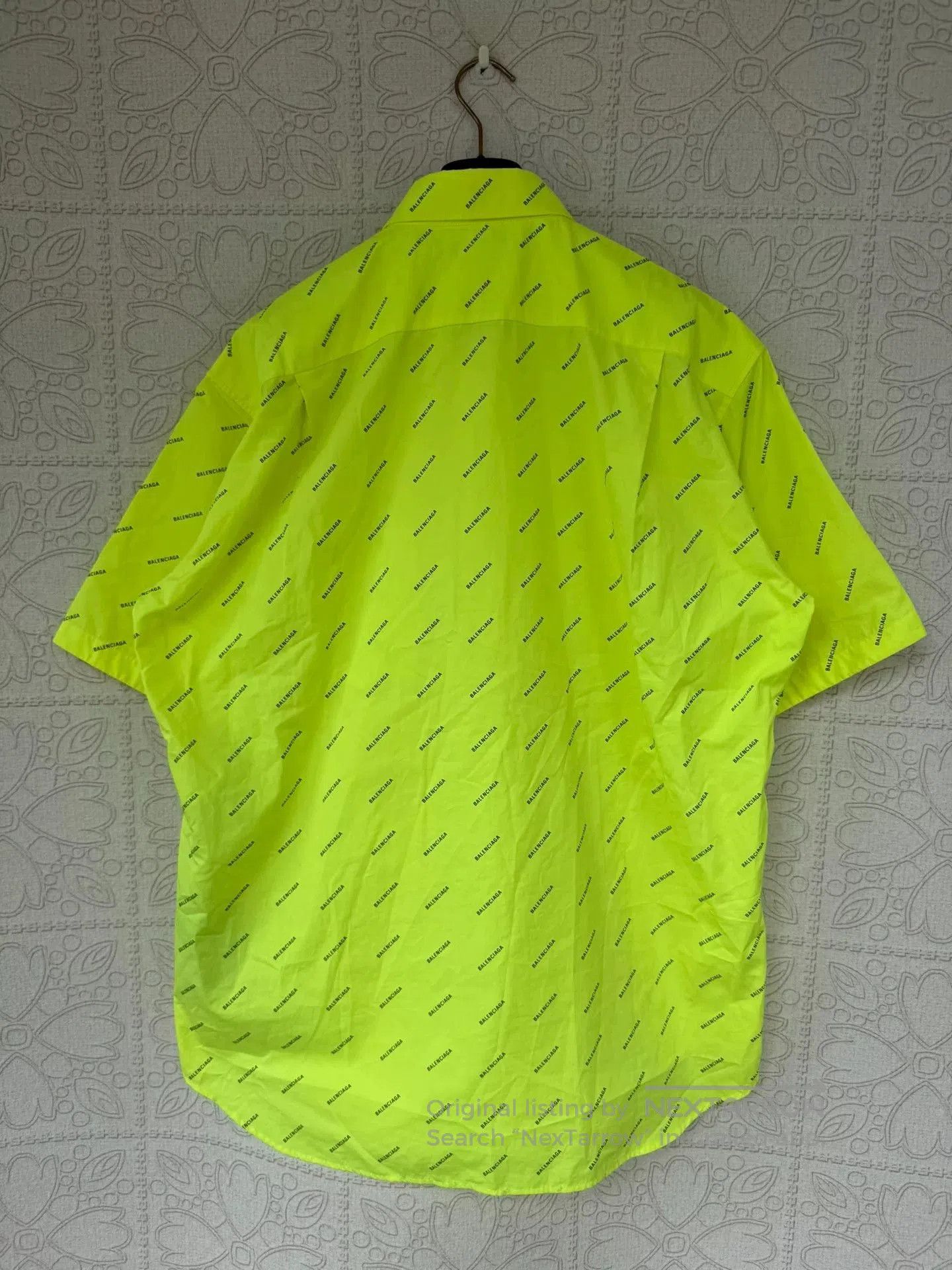 Balenciaga balenciaga printed short sleeve shirt. Size US M / EU 48-50 / 2 - 2 Thumbnail