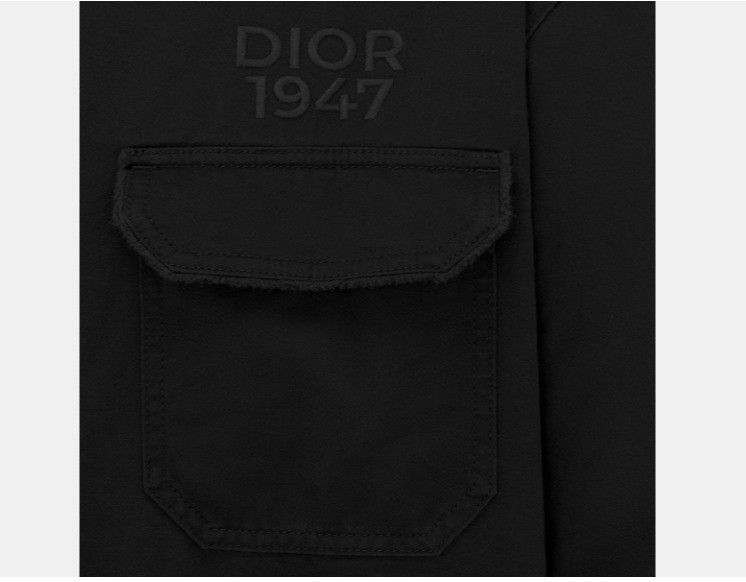 Dior o1w1db10425 413D58 Overshirt in Black Size US S / EU 44-46 / 1 - 3 Thumbnail