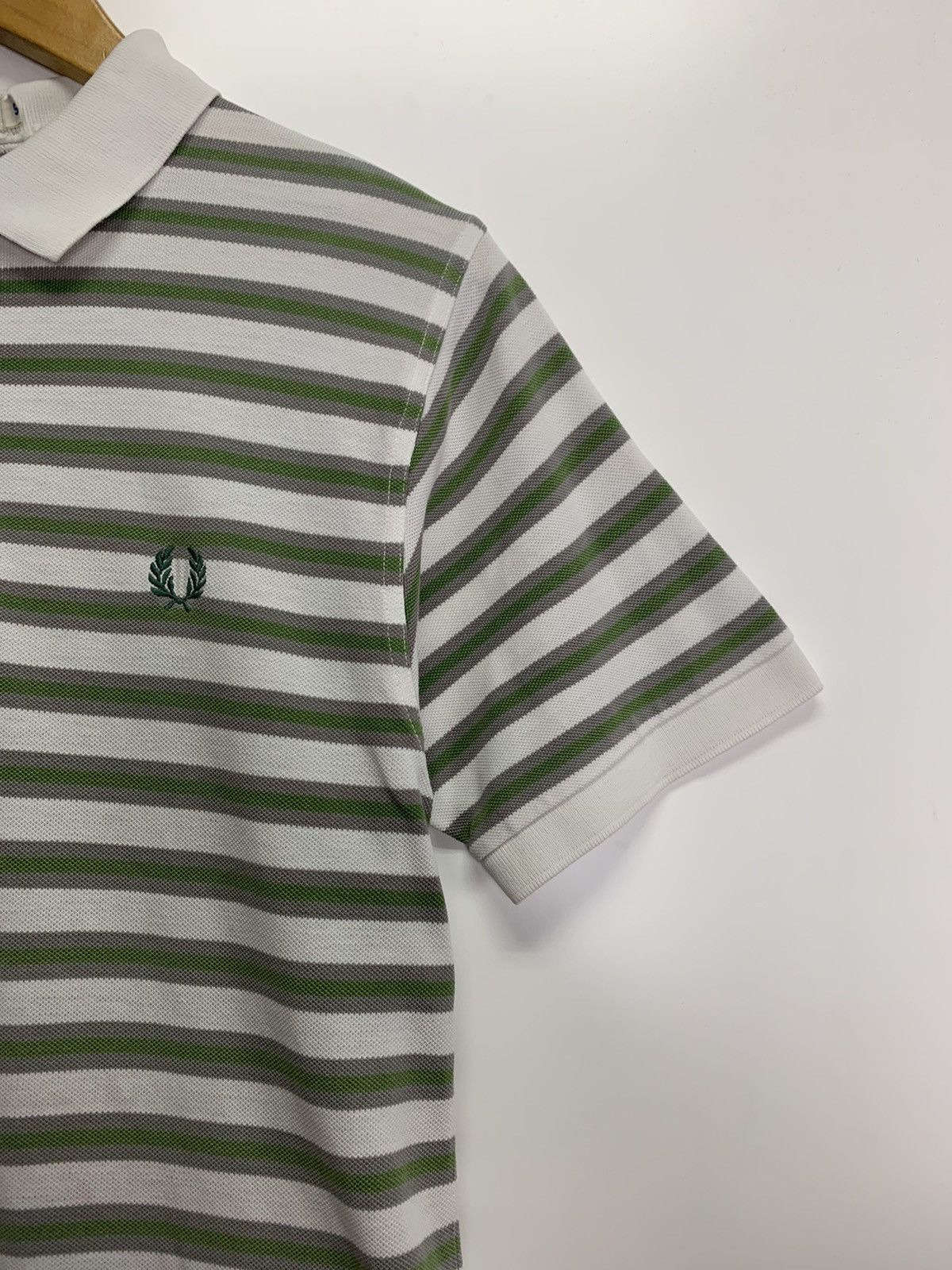 Fred Perry × Vintage Vintage Fred Perry Stripe Polo Size US S / EU 44-46 / 1 - 5 Thumbnail