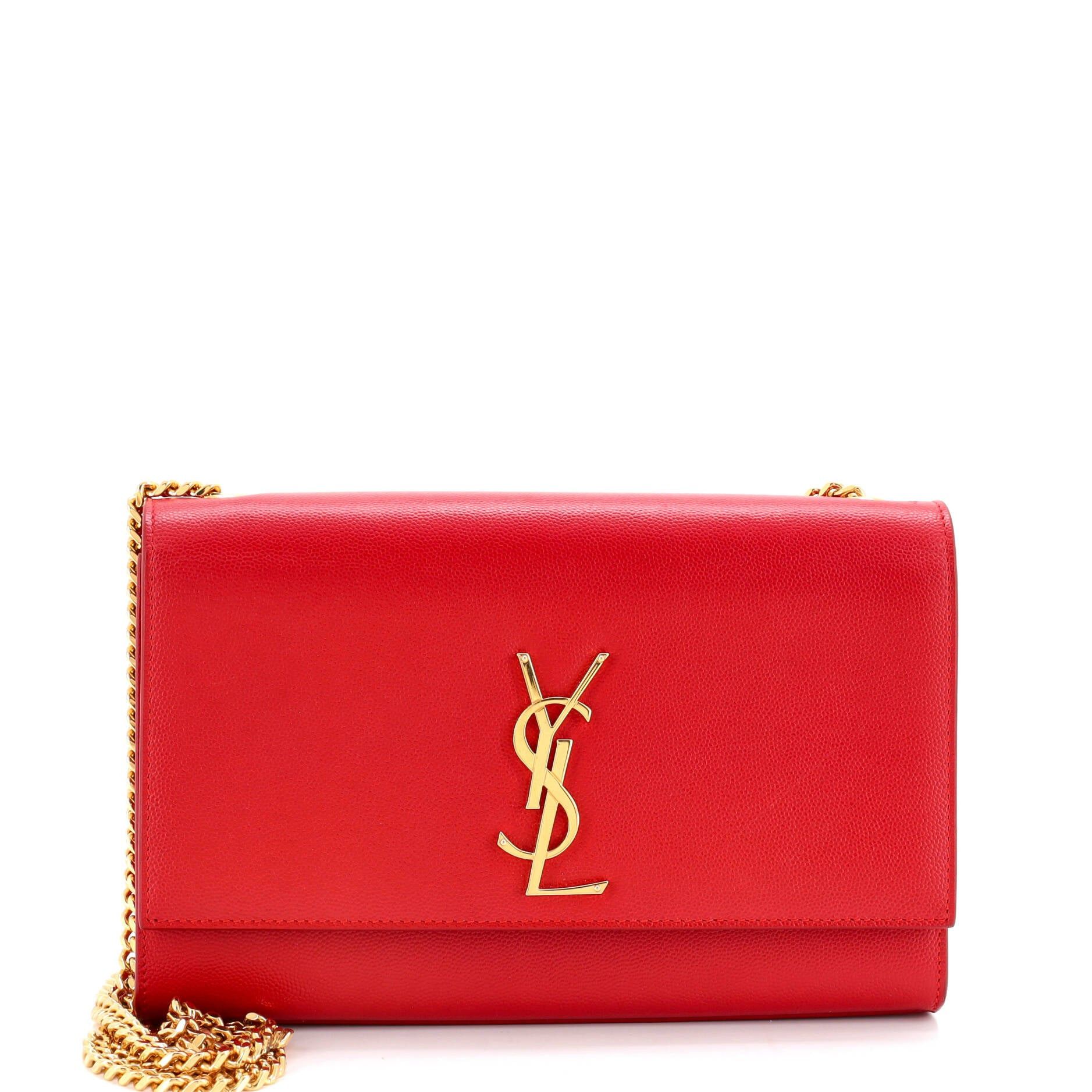 Saint Laurent Paris Classic Monogram Crossbody Bag, Women's