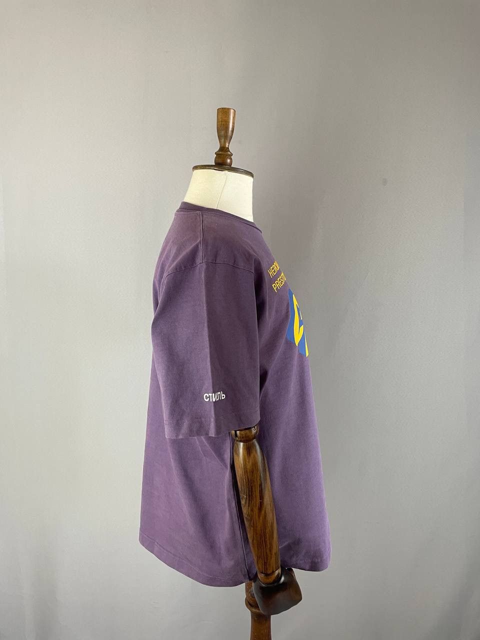 Heron Preston Heron Preston Стиль Purple Tee T Shirt Size US L / EU 52-54 / 3 - 7 Thumbnail